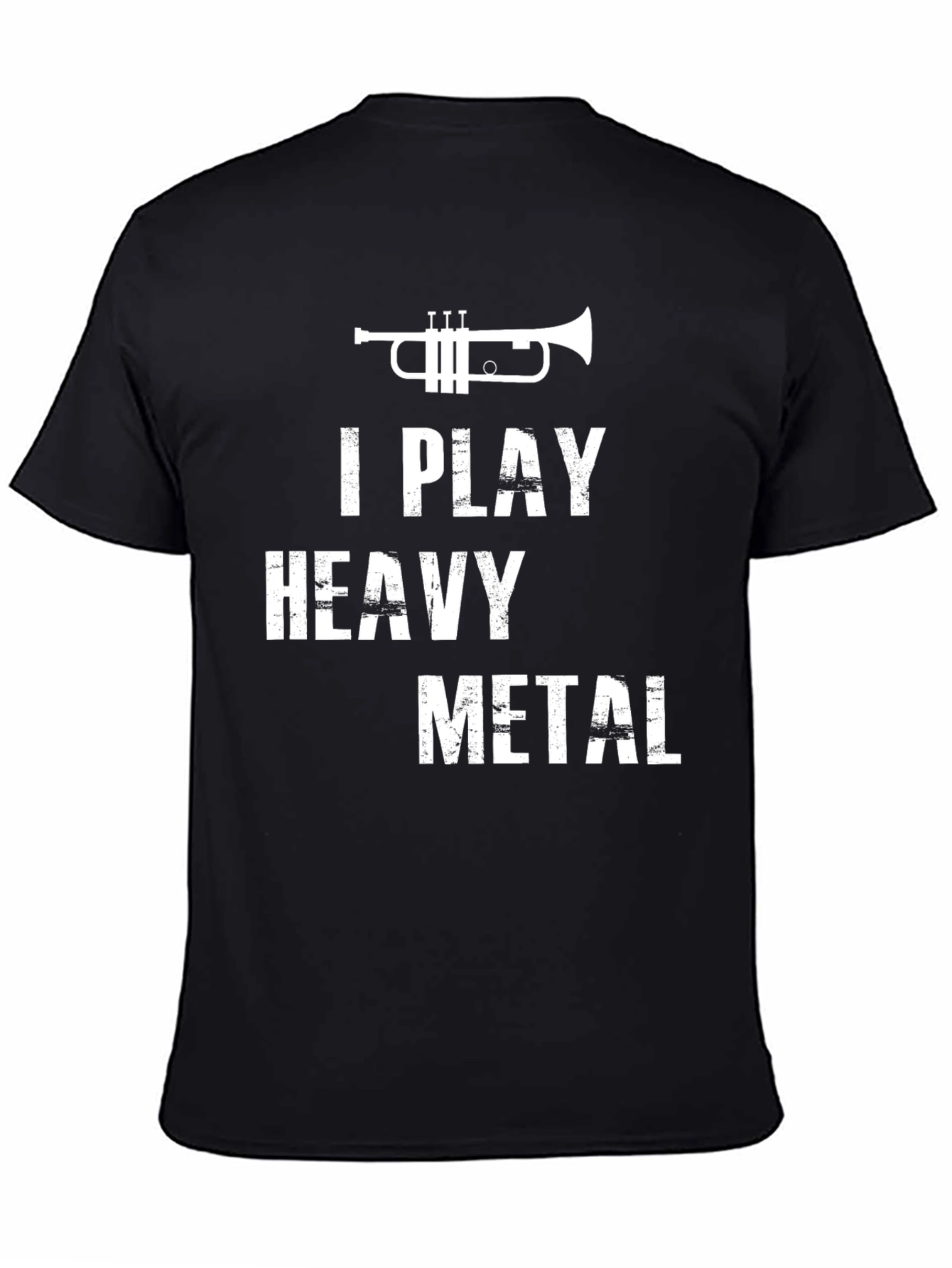 I Play Heavy Metal Trumpet Graphic Tee