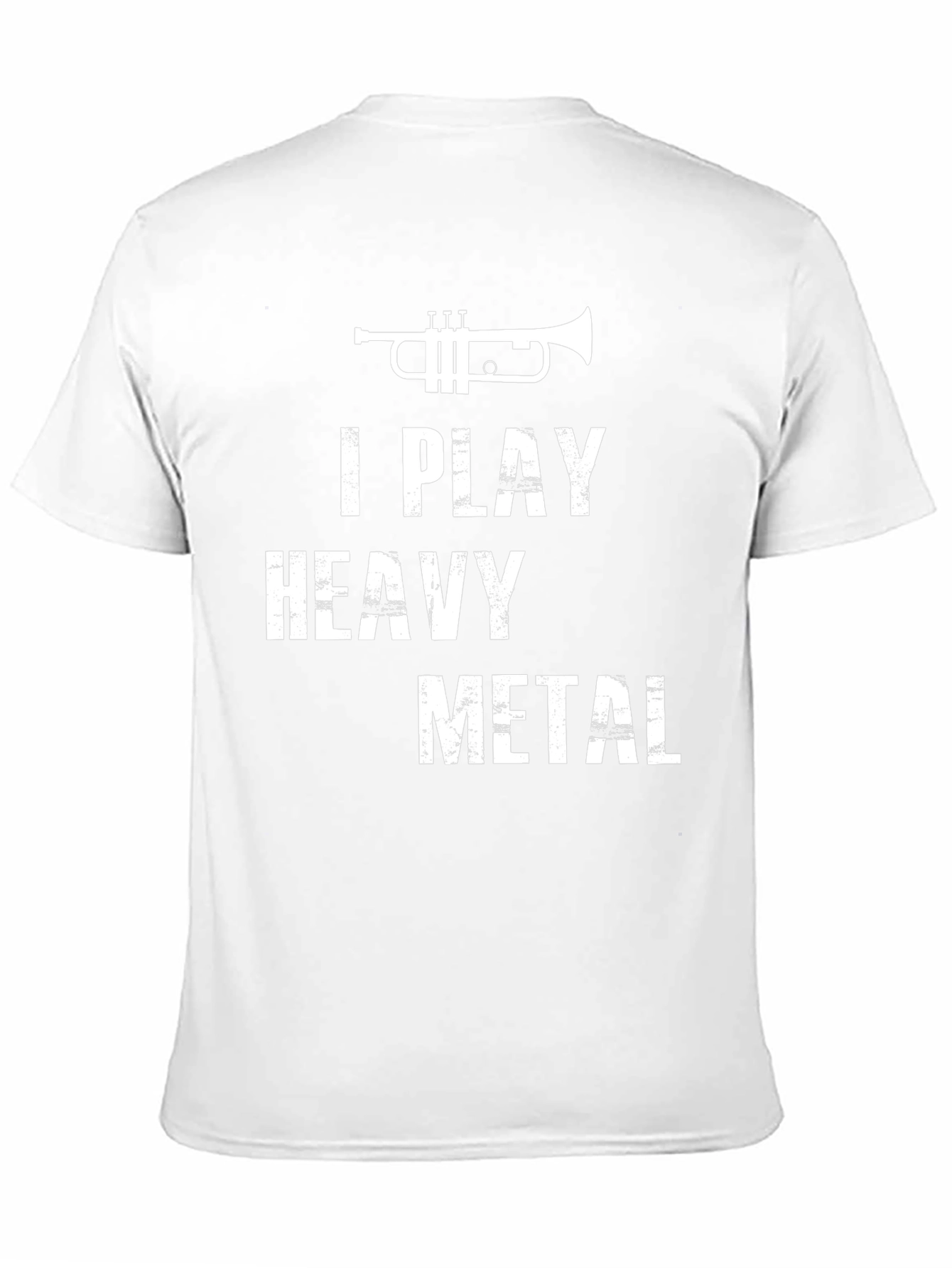I Play Heavy Metal Trumpet Graphic Tee