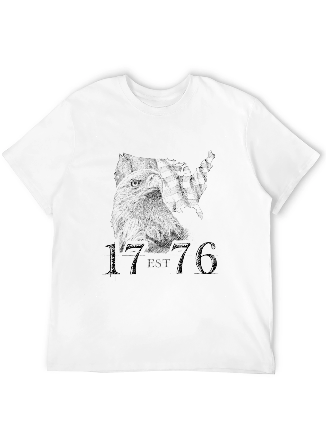 Est. 1776 Graphic Tee - Black
