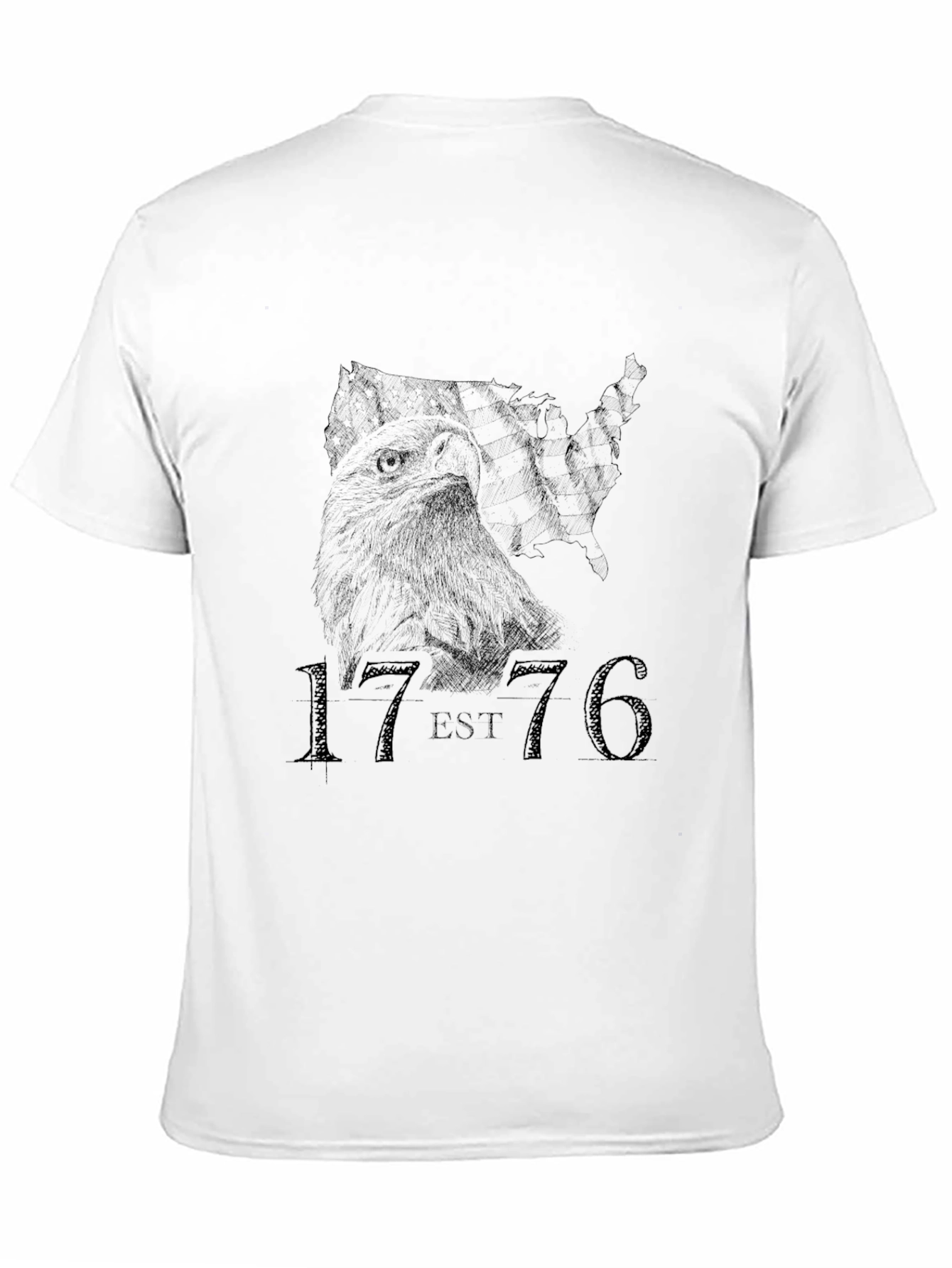 Est. 1776 Graphic Tee - Black
