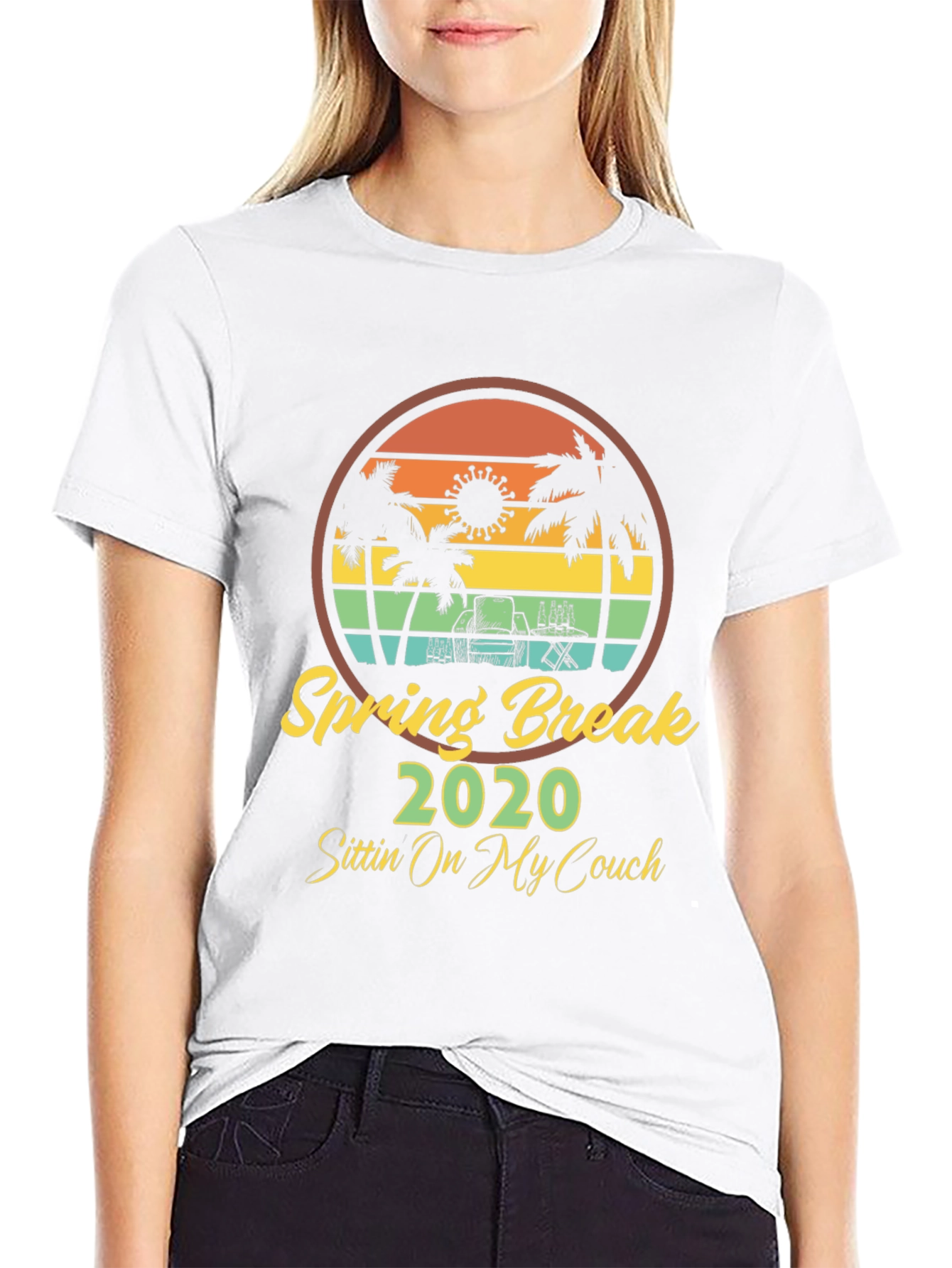 Spring Break 2020 Funny Graphic Tee