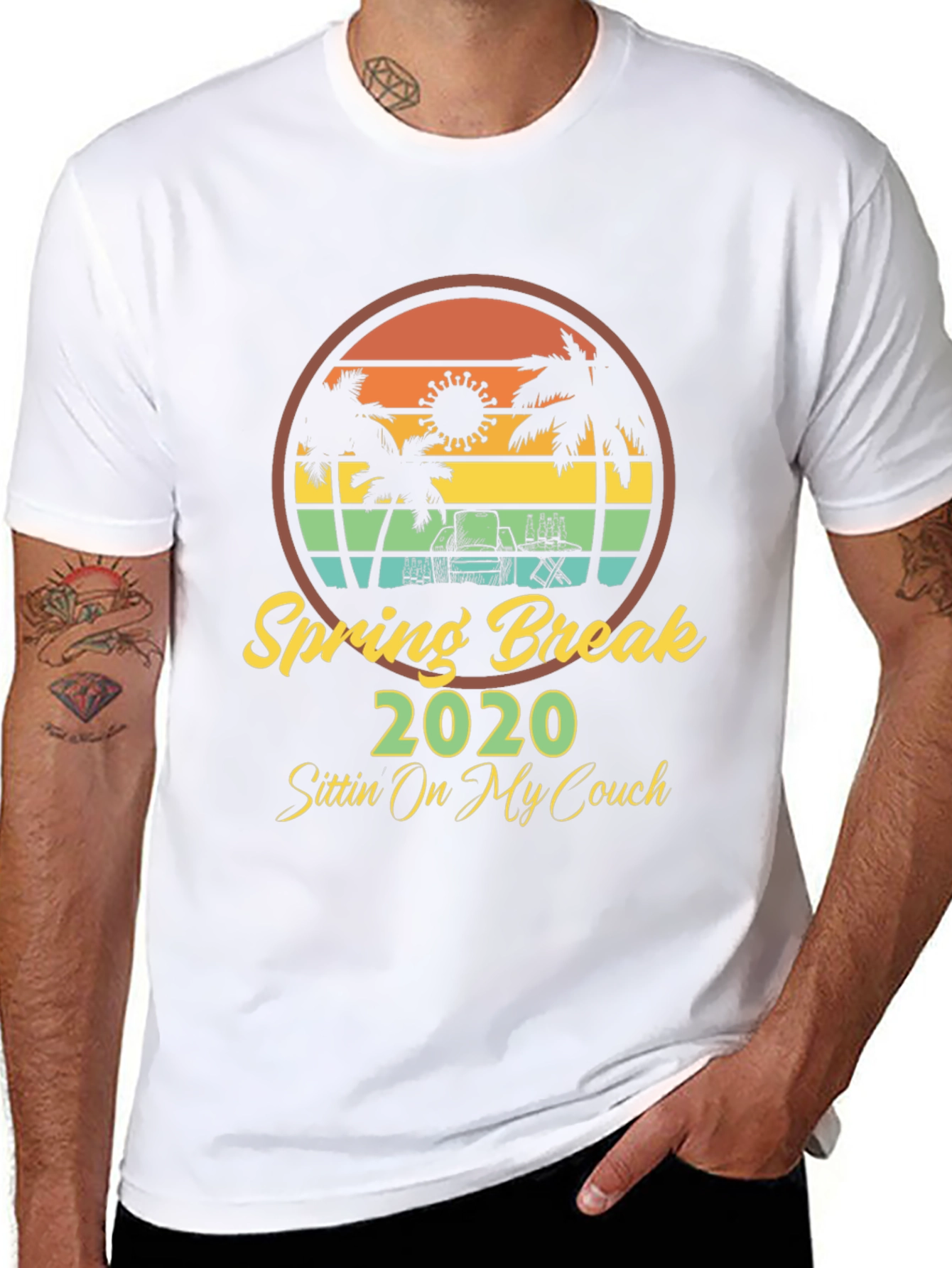 Spring Break 2020 Funny Graphic Tee