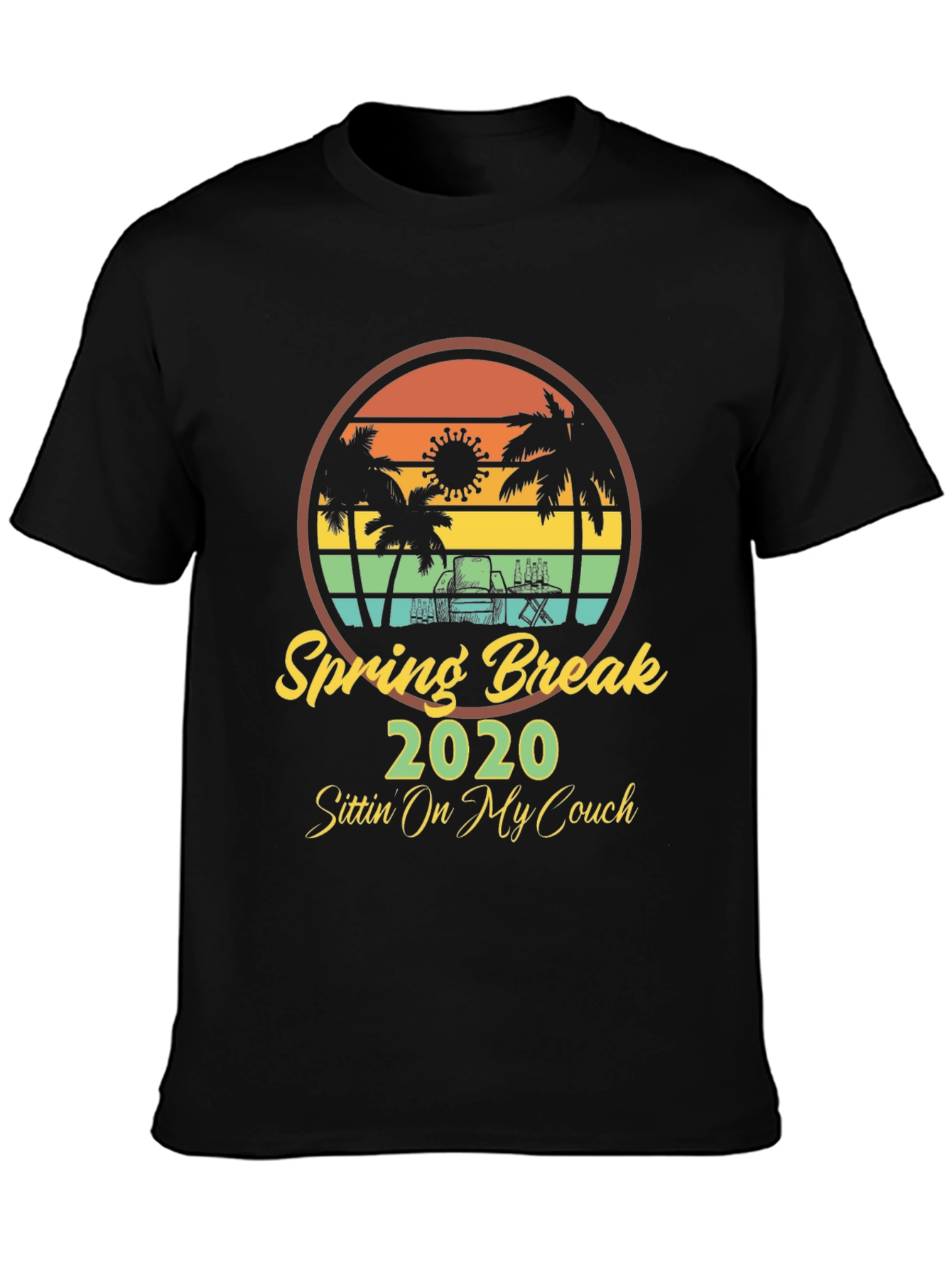 Spring Break 2020 Funny Graphic Tee