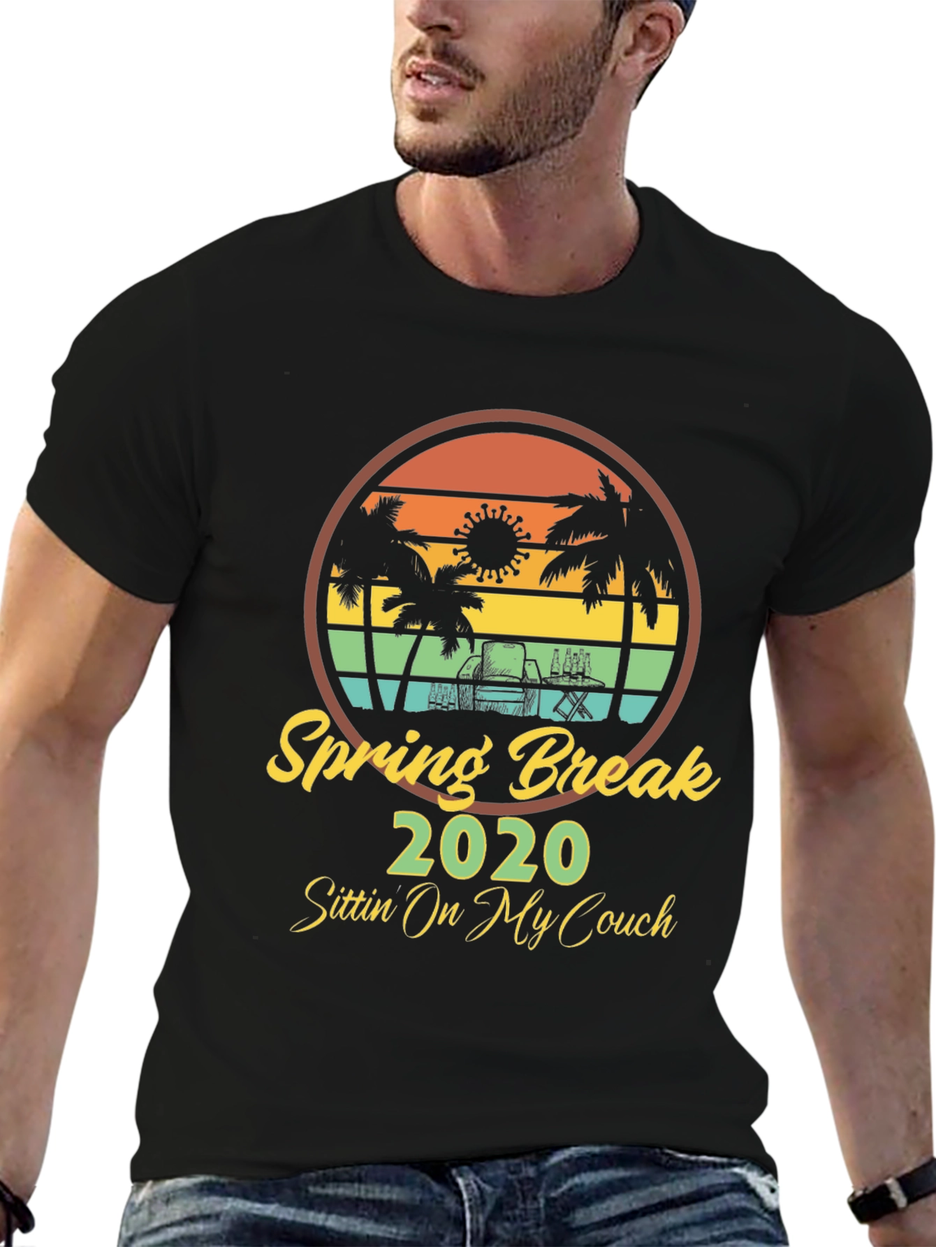Spring Break 2020 Funny Graphic Tee