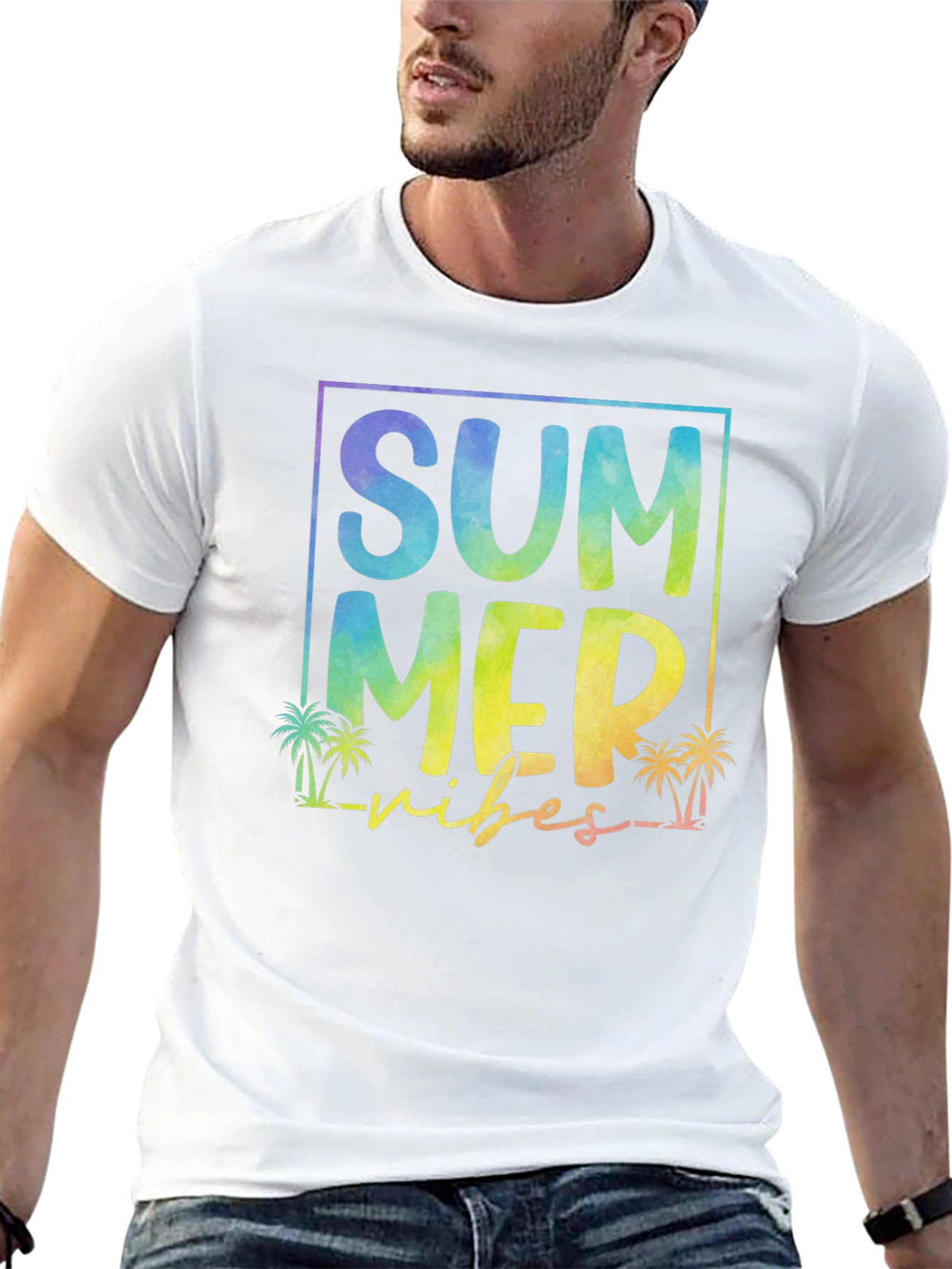Summer Vibes Graphic T-Shirt - Casual Comfort