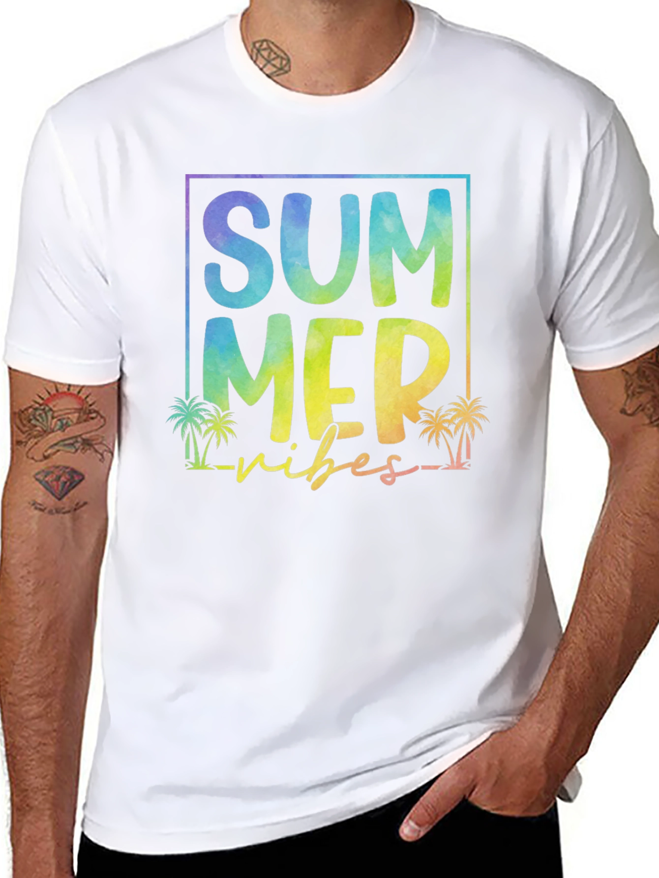 Summer Vibes Graphic T-Shirt - Casual Comfort