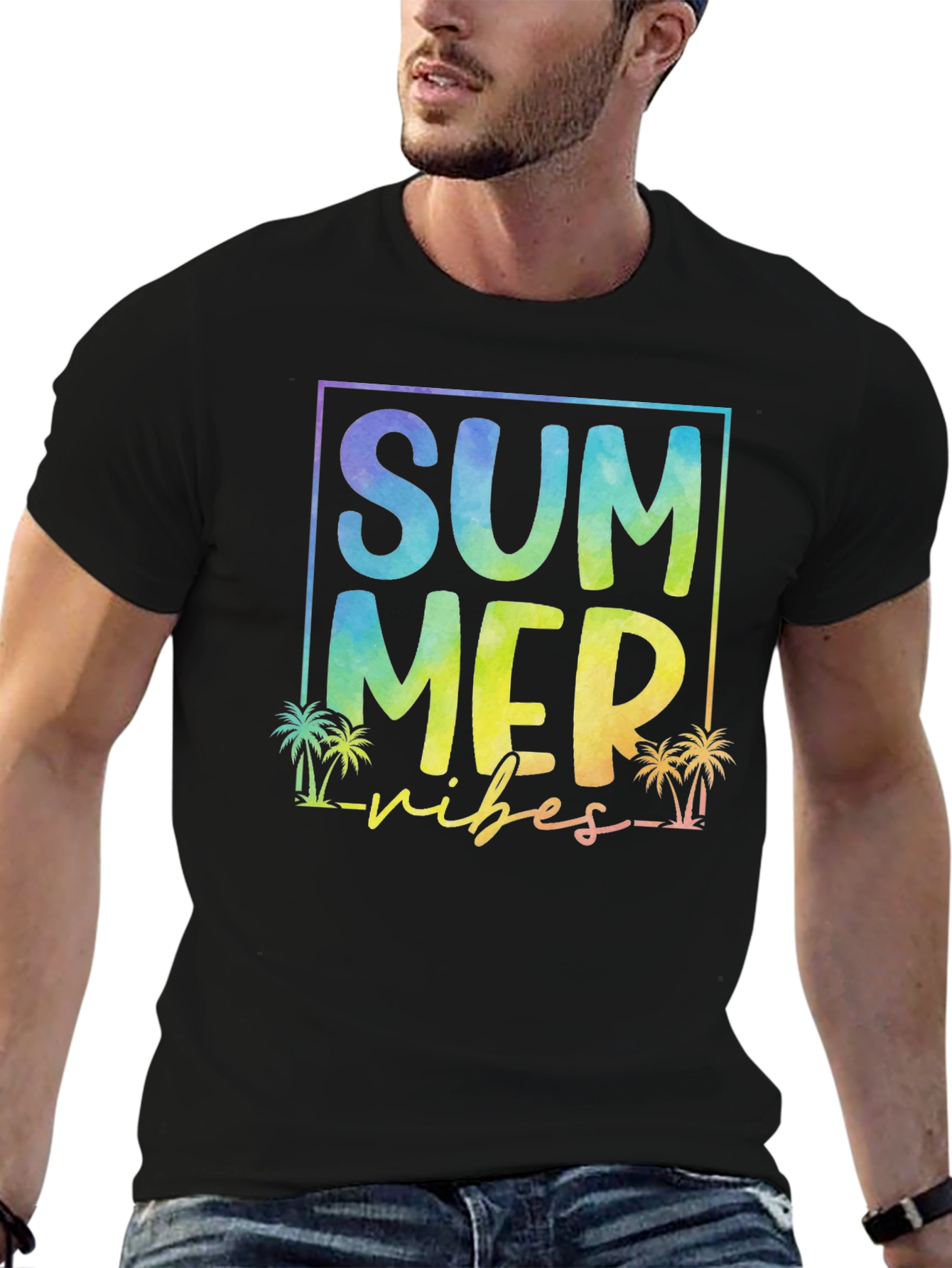 Summer Vibes Graphic T-Shirt - Casual Comfort