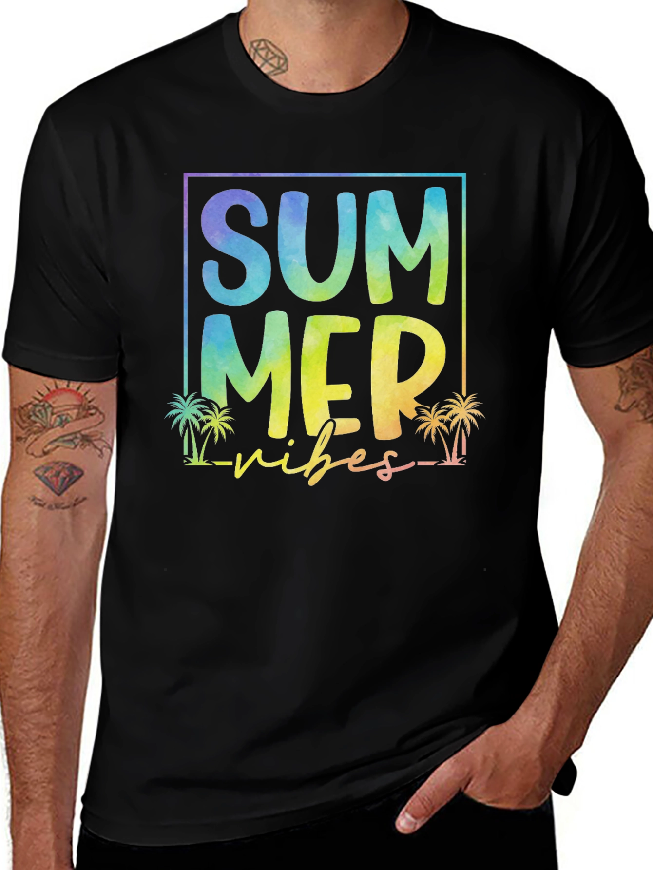 Summer Vibes Graphic T-Shirt - Casual Comfort
