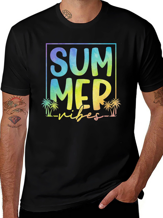 Summer Vibes Graphic T-Shirt - Casual Comfort