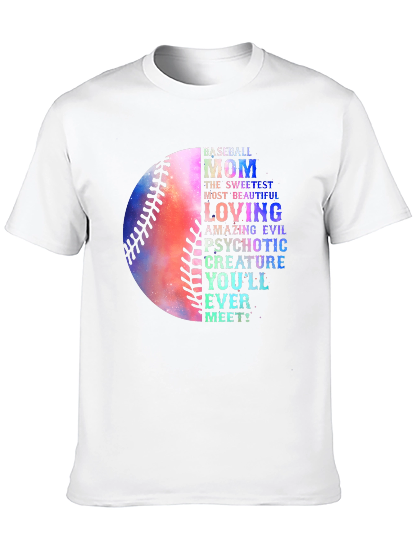 Baseball Mom T-Shirt - Unique Graphic Design