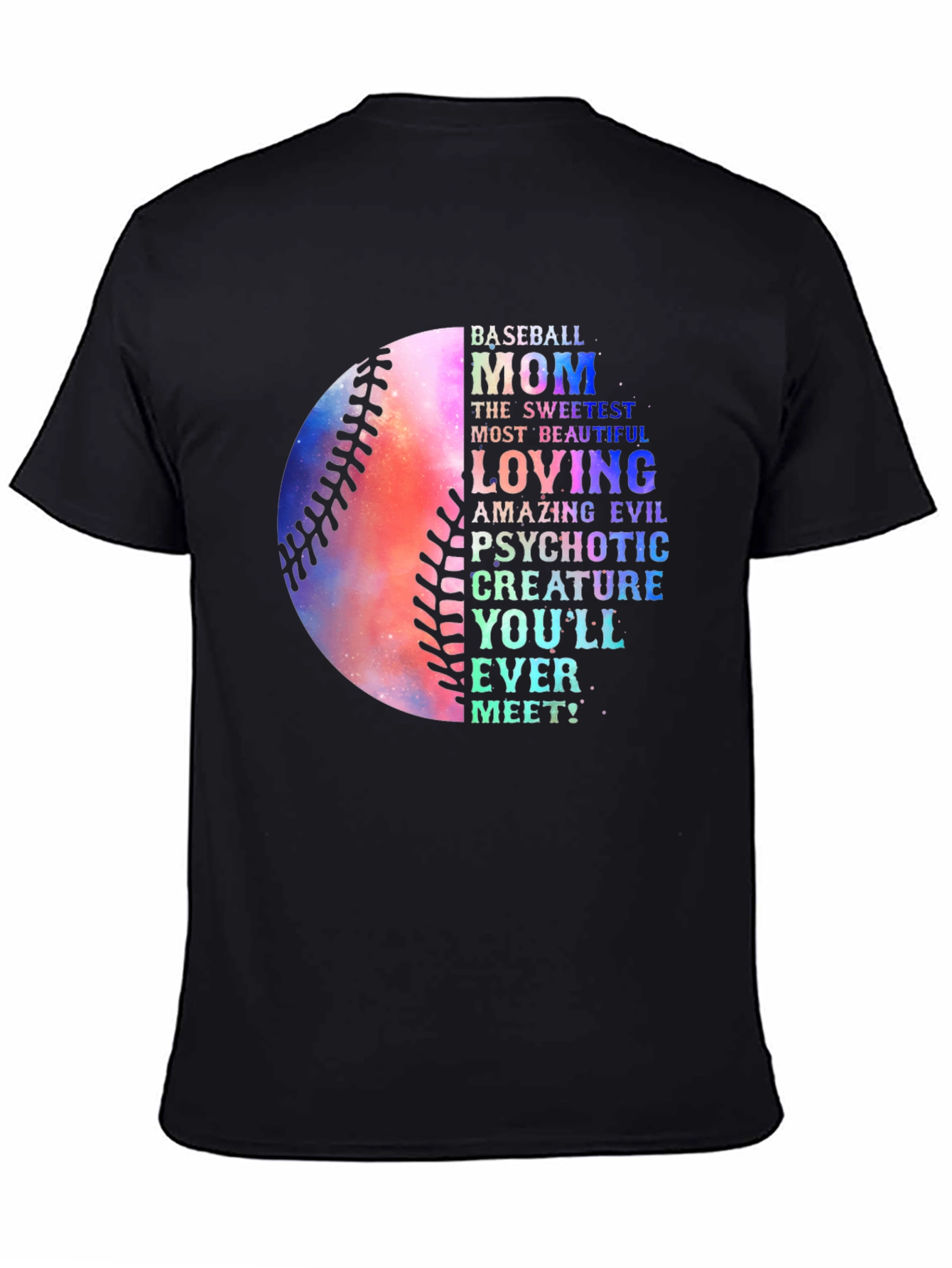 Baseball Mom T-Shirt - Unique Graphic Design
