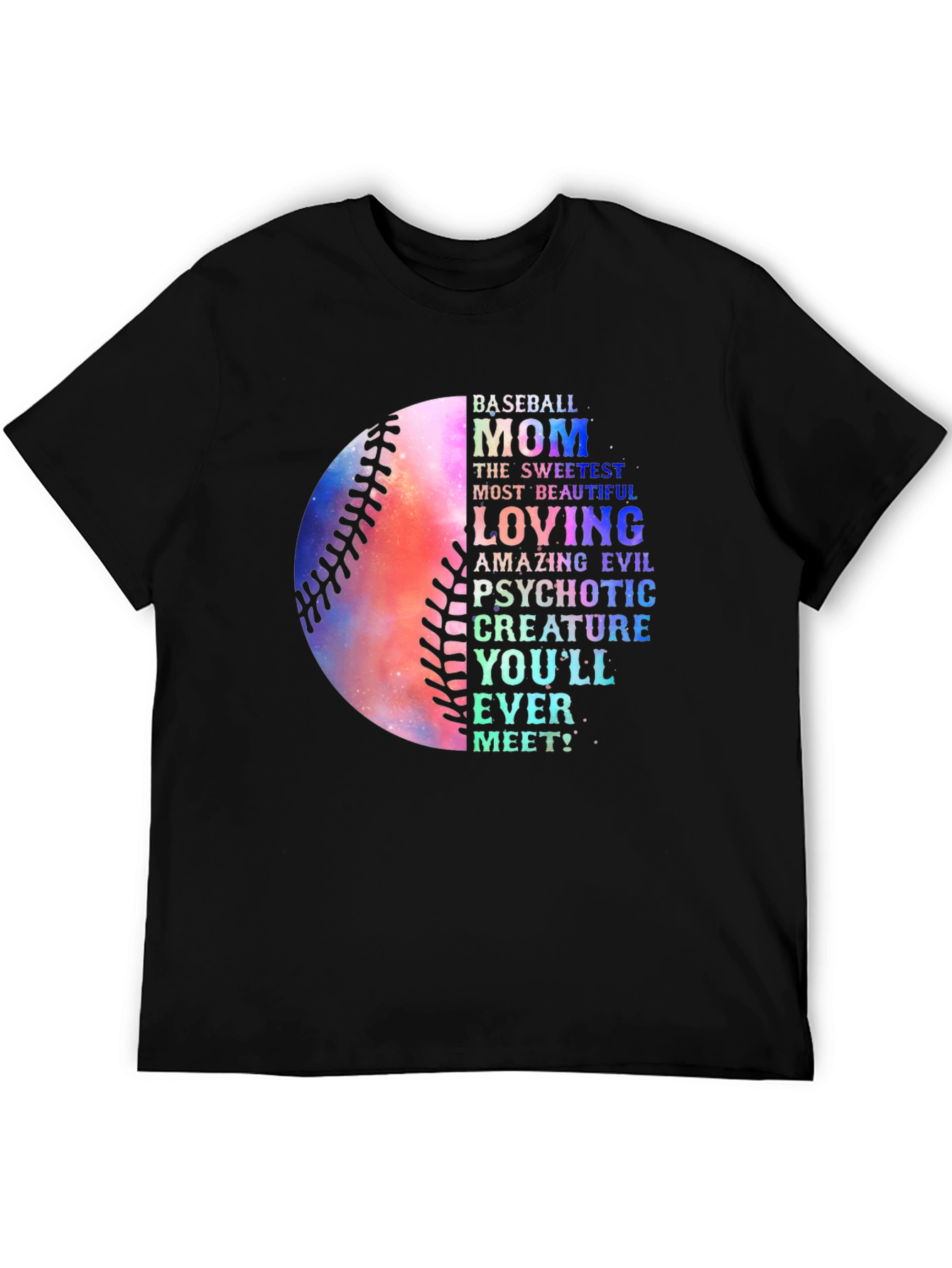 Baseball Mom T-Shirt - Unique Graphic Design