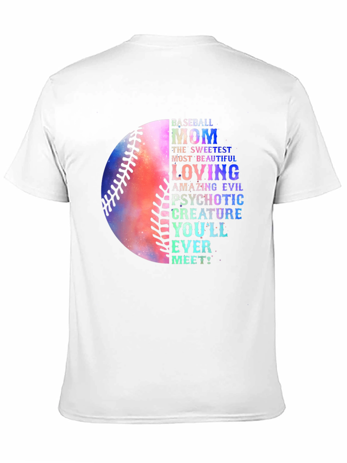 Baseball Mom T-Shirt - Unique Graphic Design
