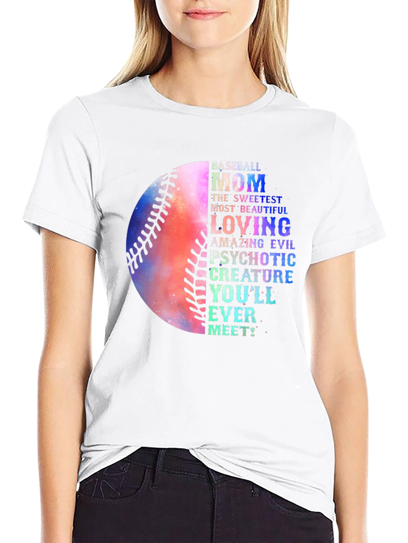 Baseball Mom T-Shirt - Unique Graphic Design