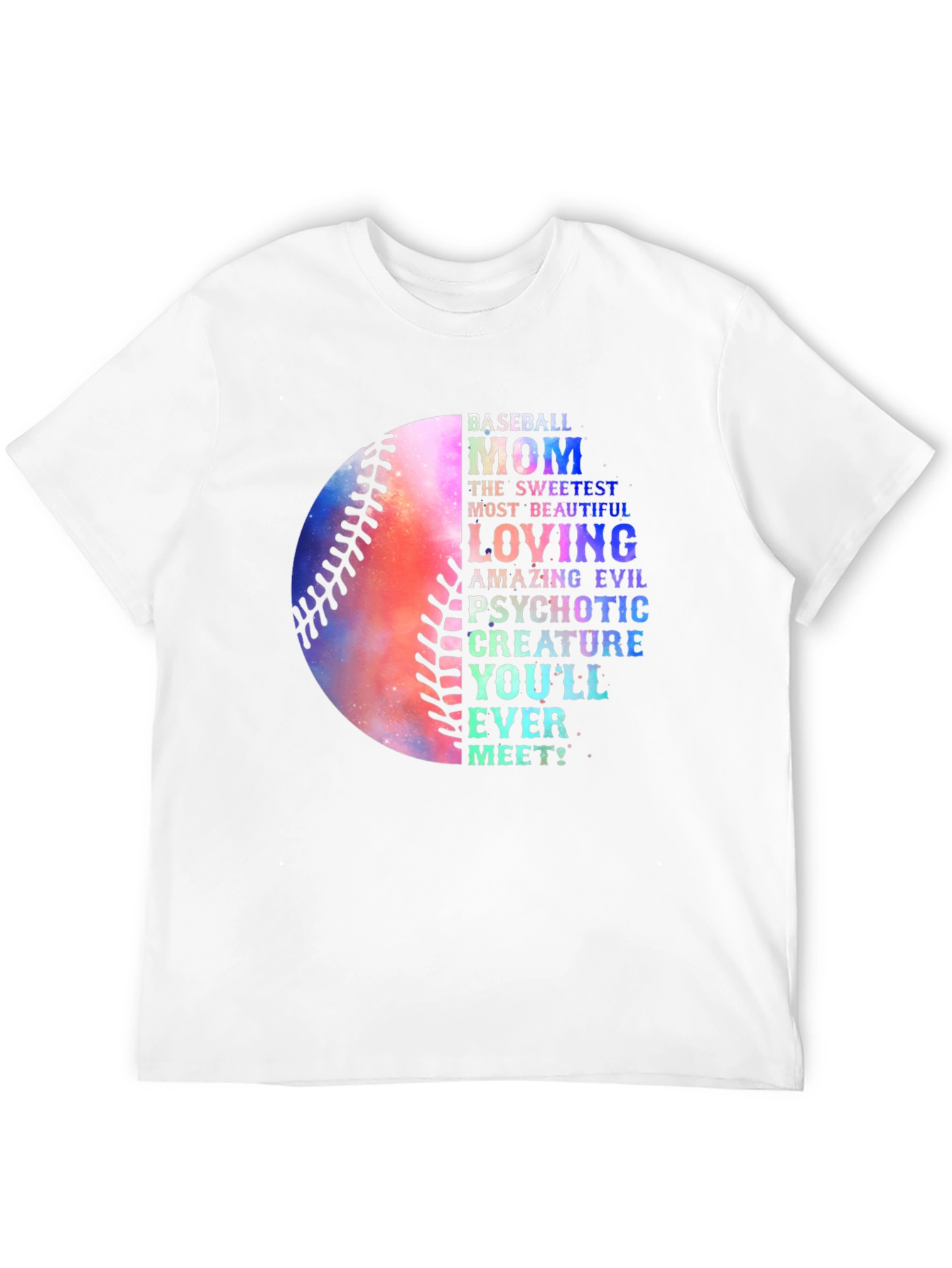 Baseball Mom T-Shirt - Unique Graphic Design