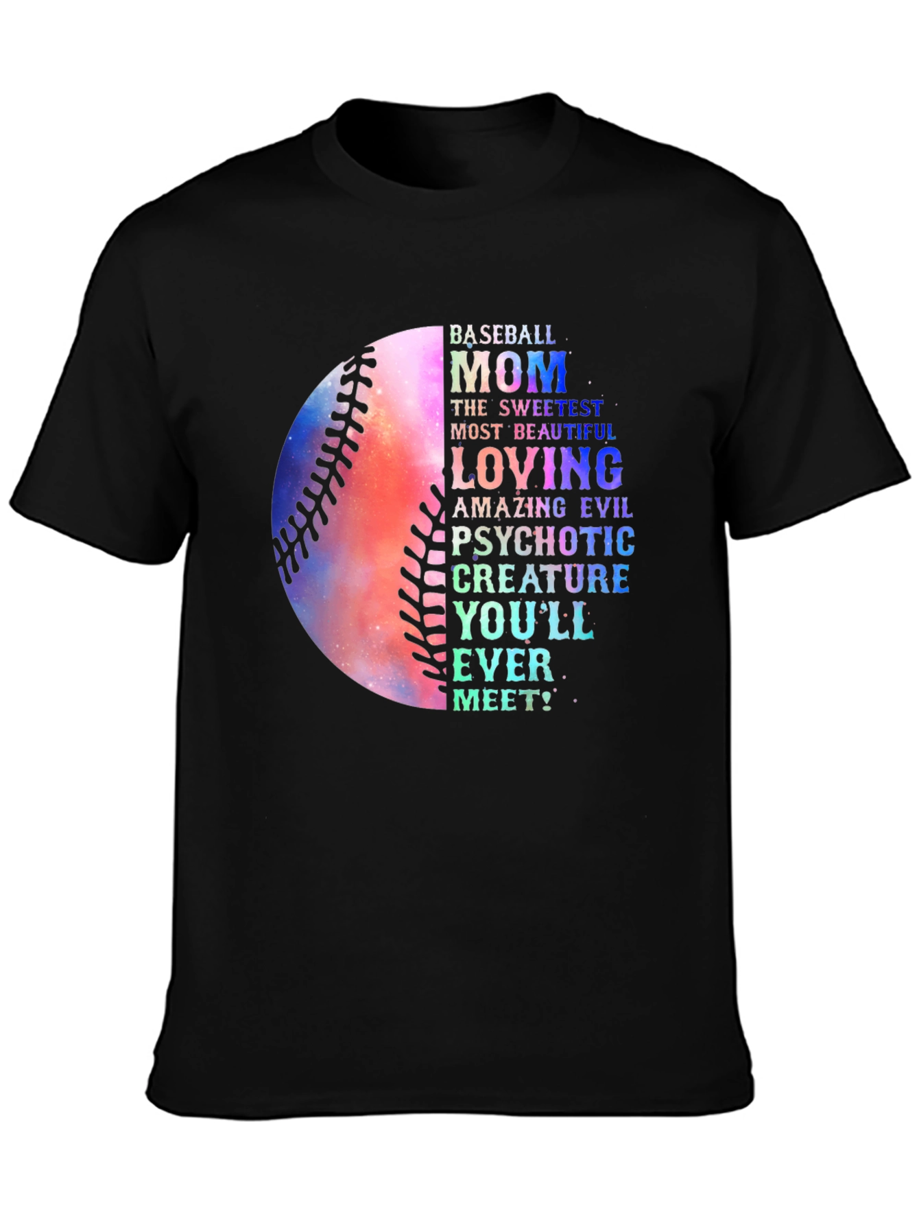 Baseball Mom T-Shirt - Unique Graphic Design
