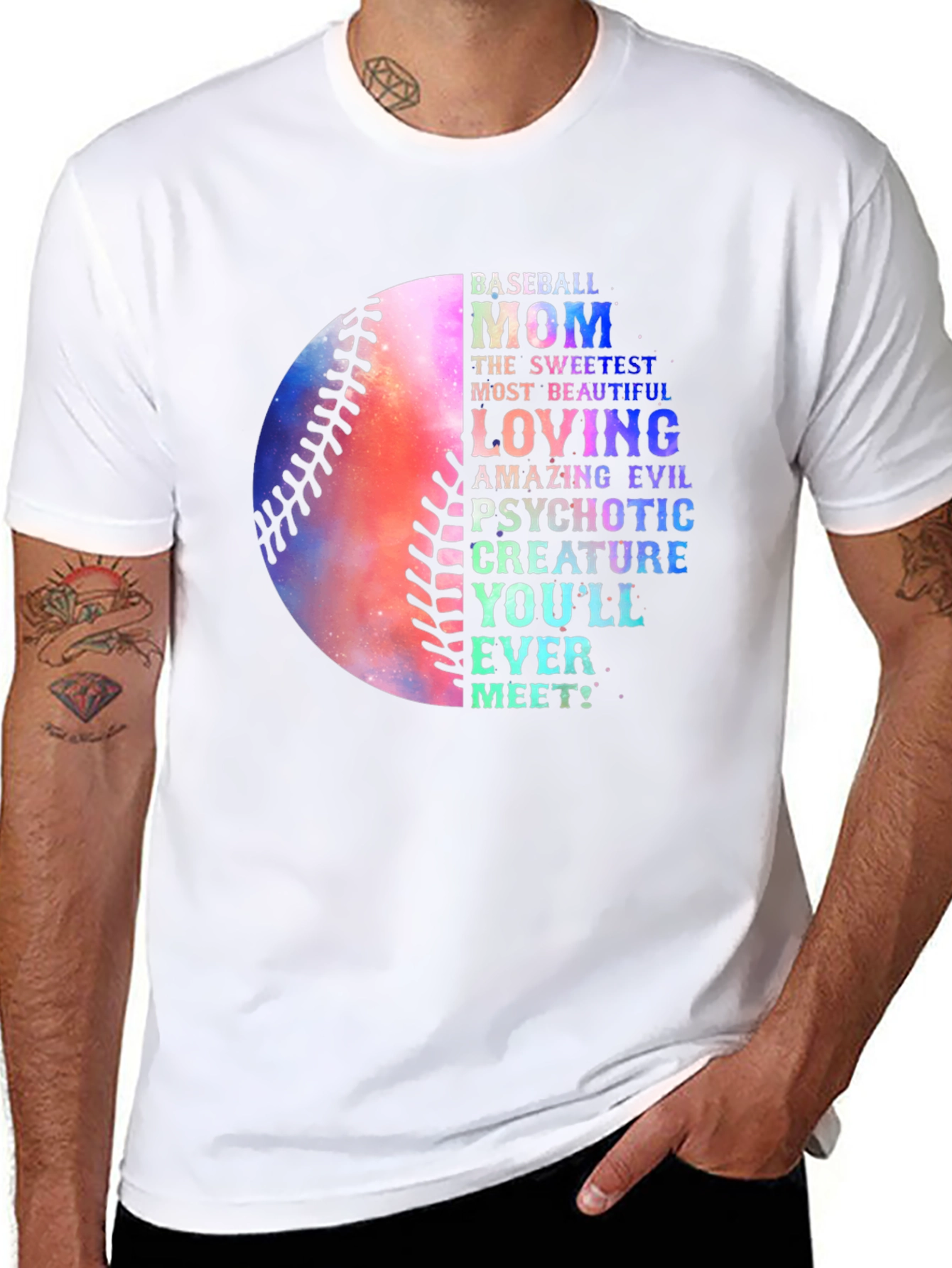 Baseball Mom T-Shirt - Unique Graphic Design