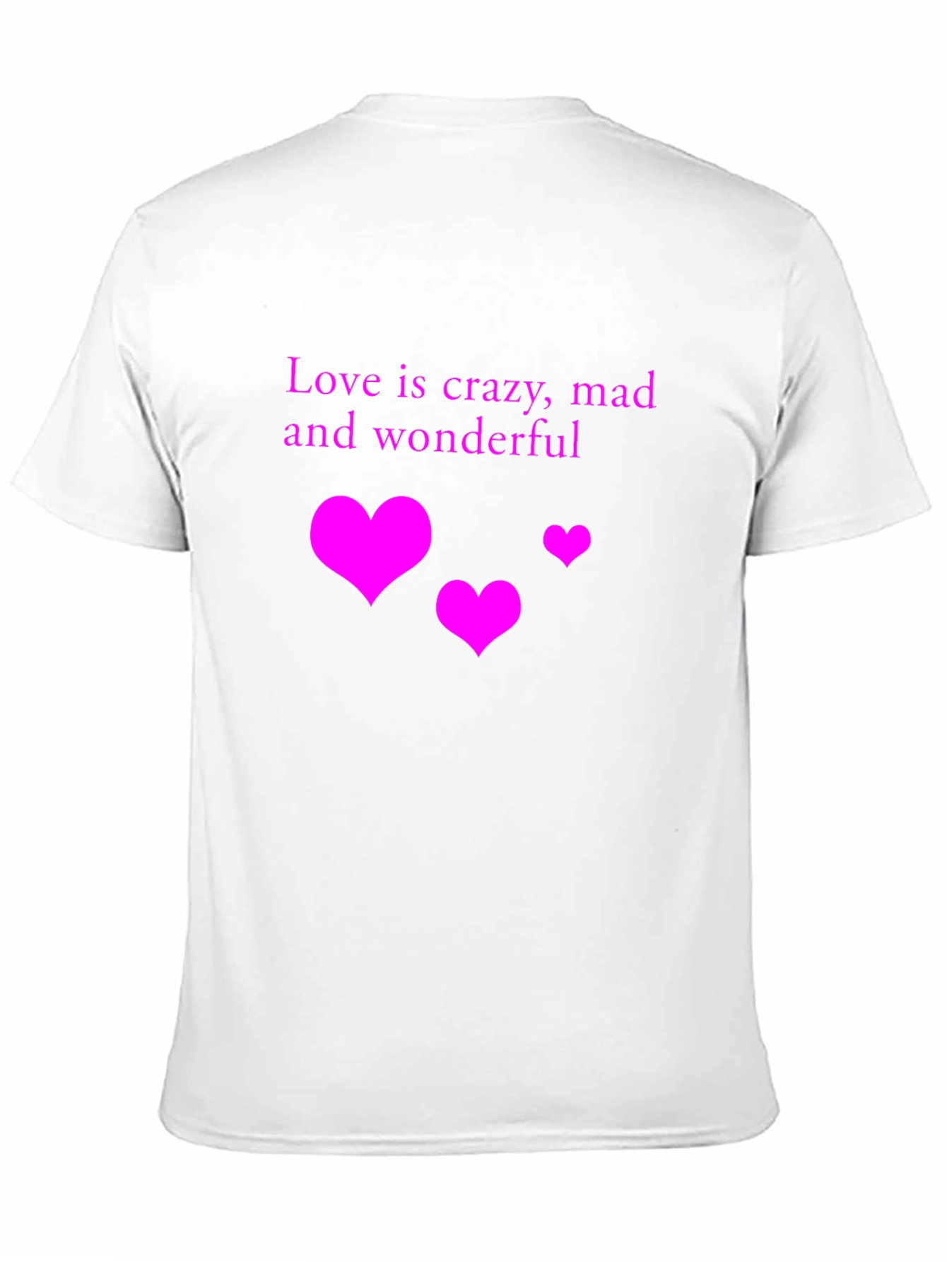 Love is Crazy T-Shirt -  Stylish Graphic Tee