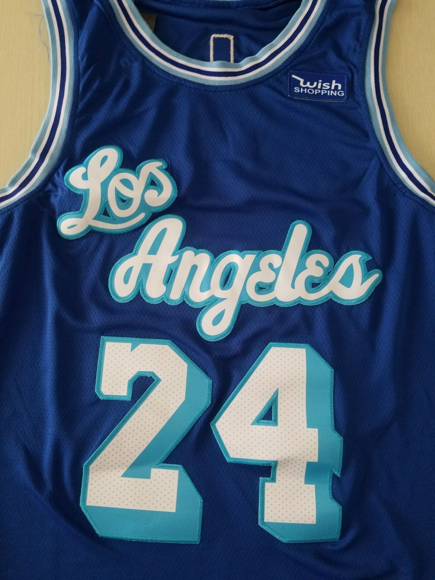 Men's Los Angeles Lakers Kobe Bryant #24 Royal Swingman Jerseys