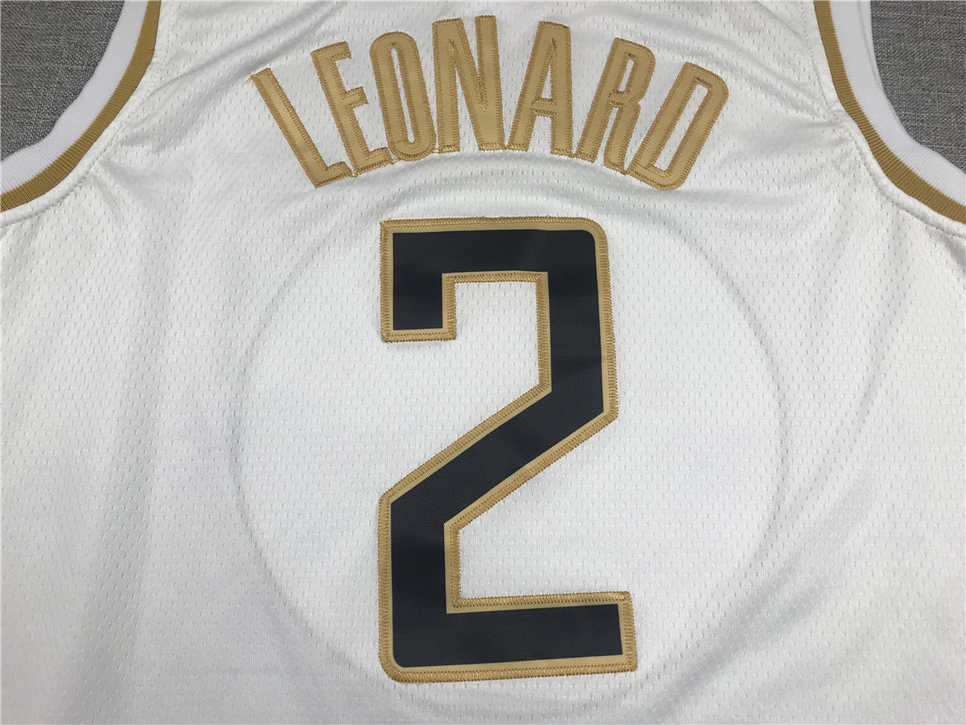 Men's LA Clippers Kawhi Leonard #2 White Swingman Player Jerseys