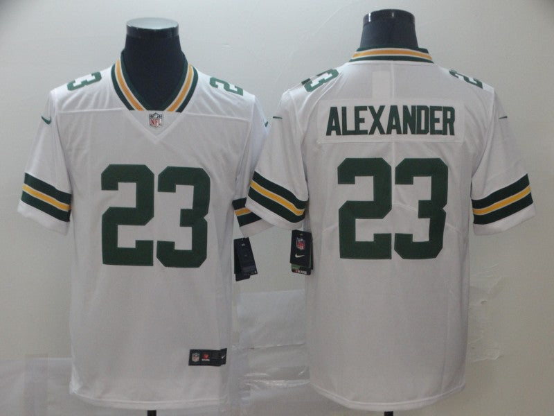 Men's Green Bay Packers Jaire Alexander #23 White Game Jerseys