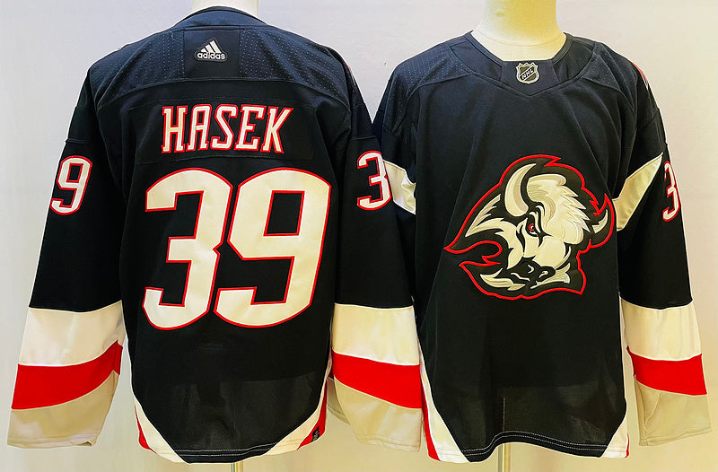 Men's Buffalo Sabres Dominik Hasek #39 Black Player Jerseys