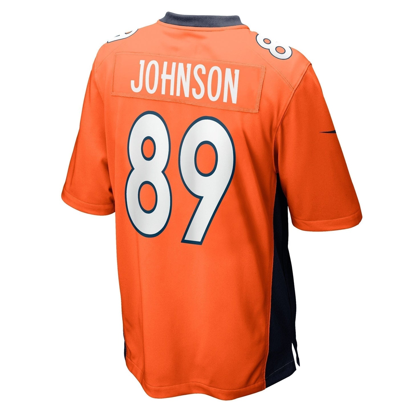 Brandon Johnson Denver Broncos Nike Game   Jersey - Orange