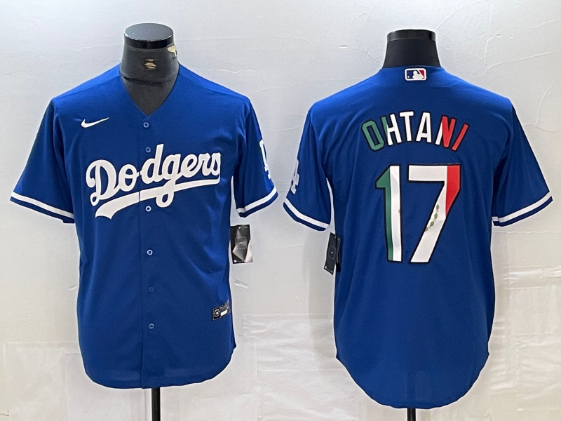 Men's Los Angeles Dodgers Shohei Ohtani Blue Player Jerseys