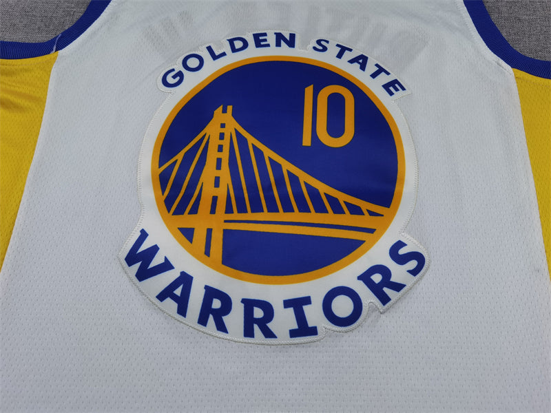 Men's Golden State Warriors Jimmy Butler #10 White Swingman Jerseys - Association Edition