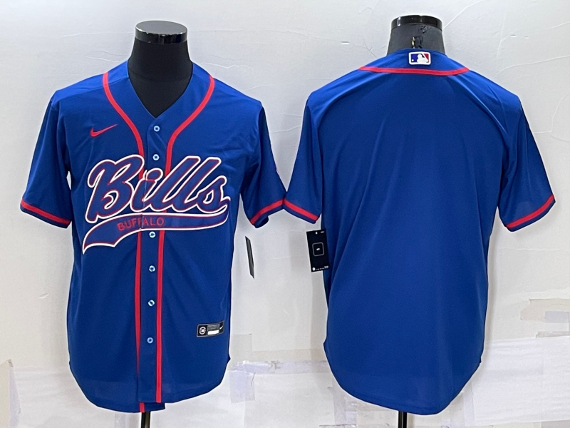 Men's Buffalo Bills Royal Blank Jerseys