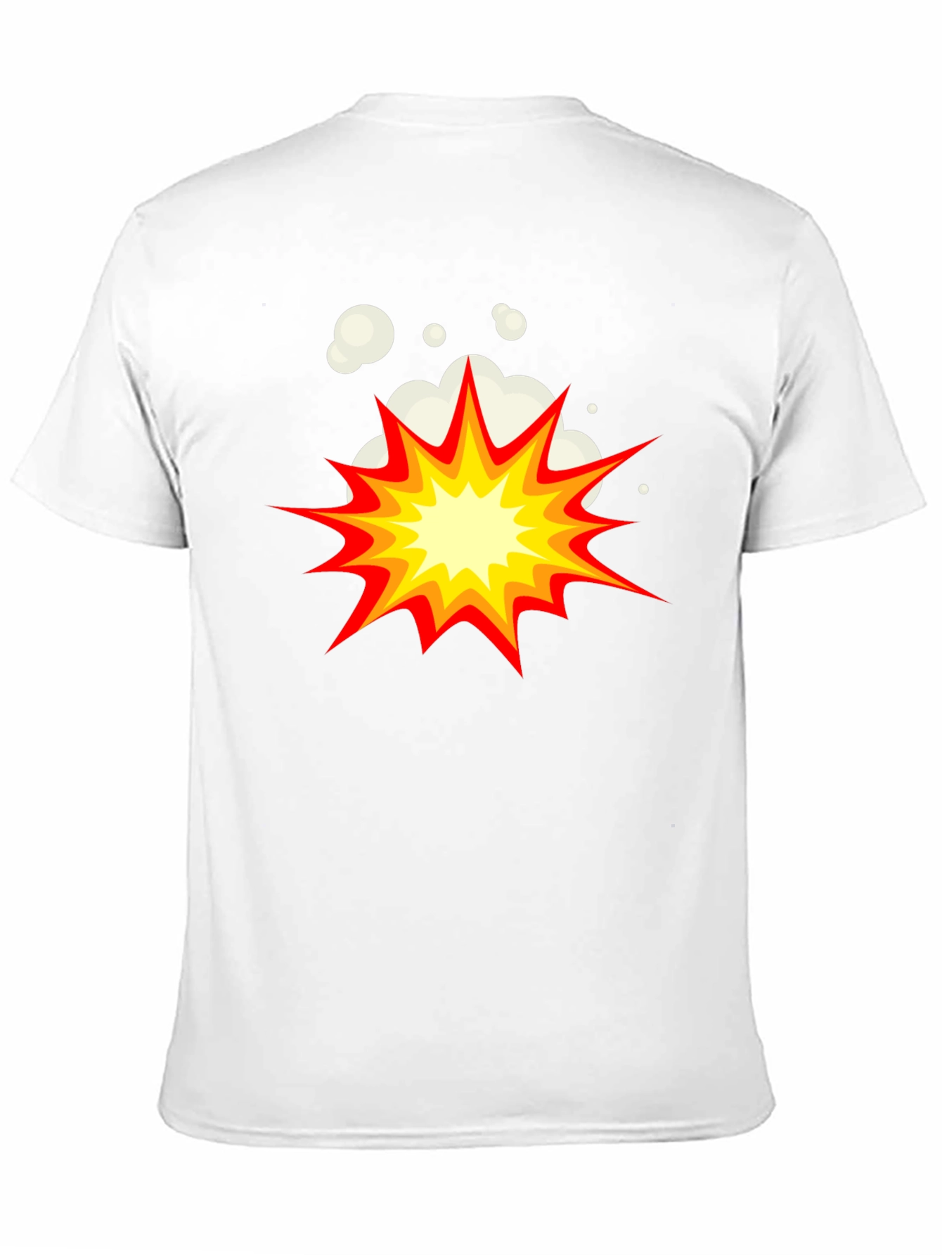 Explosion Graphic Tee - Black