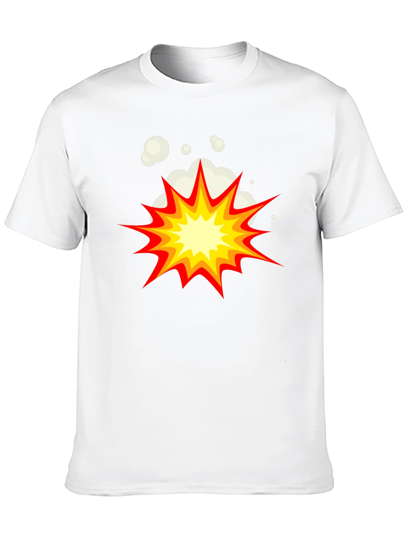 Explosion Graphic Tee - Black