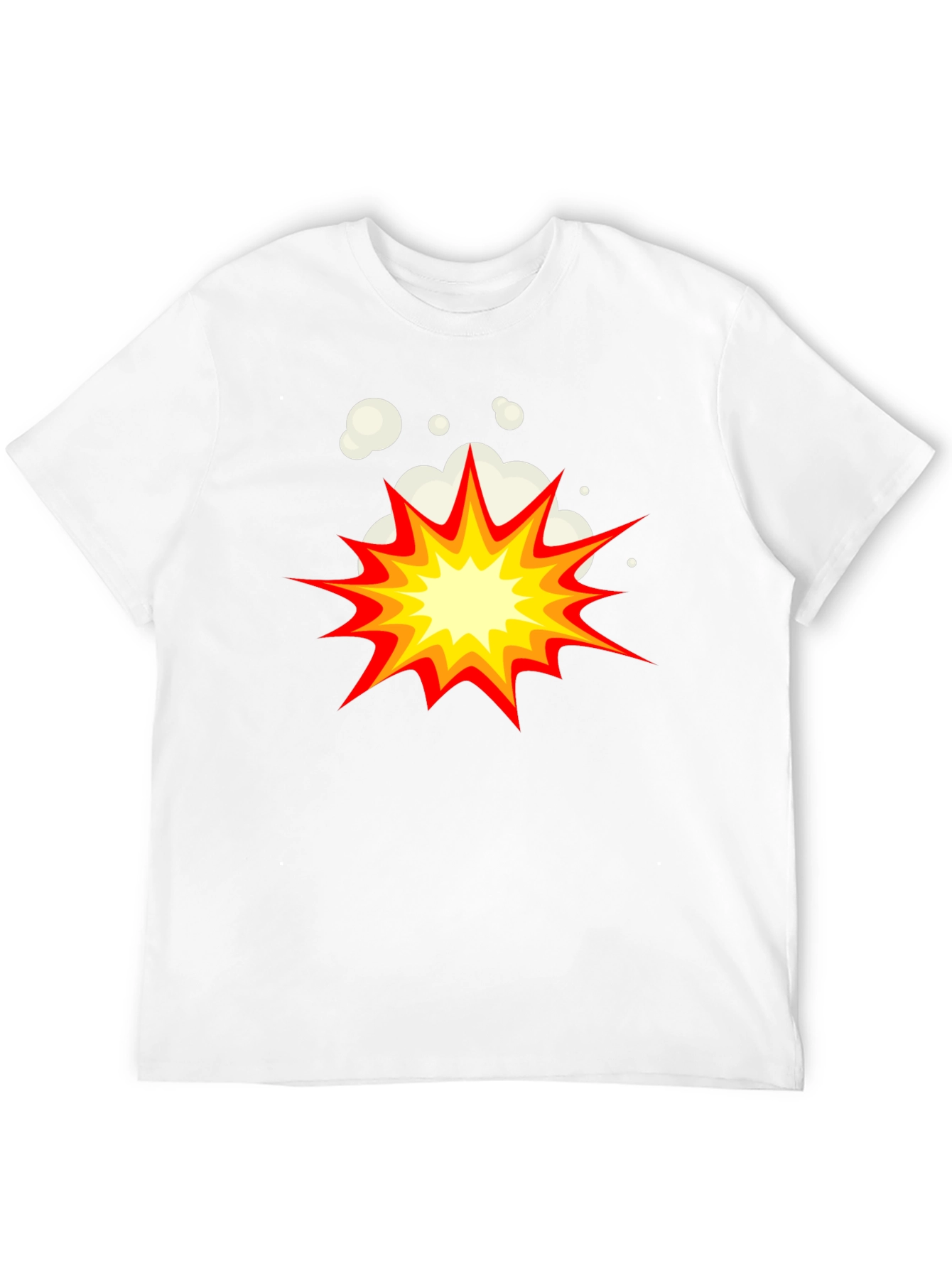Explosion Graphic Tee - Black