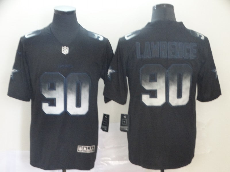 Men's Dallas Cowboys DeMarcus Lawrence #90 Black Alternate Game Jerseys