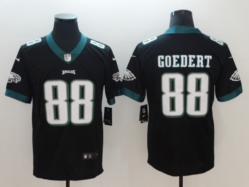 Men's Philadelphia Eagles Dallas Goedert #88 Black Game Jerseys