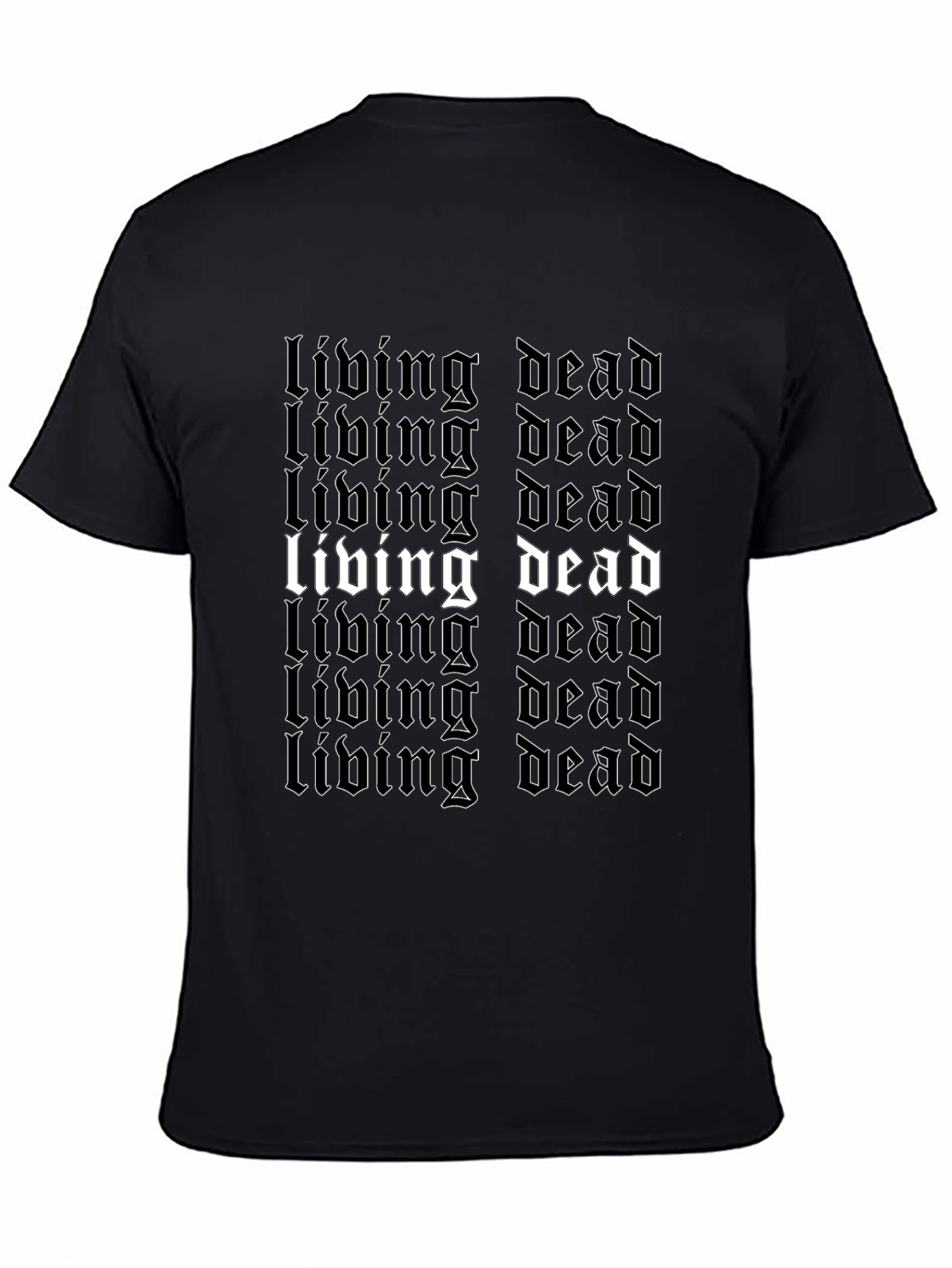 Living Dead Graphic Tee - Black