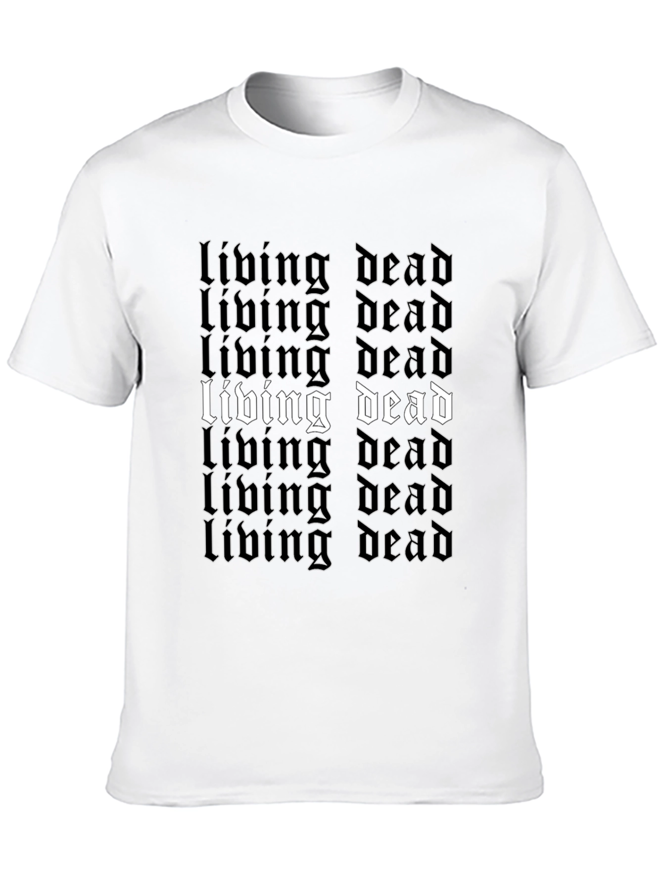 Living Dead Graphic Tee - Black