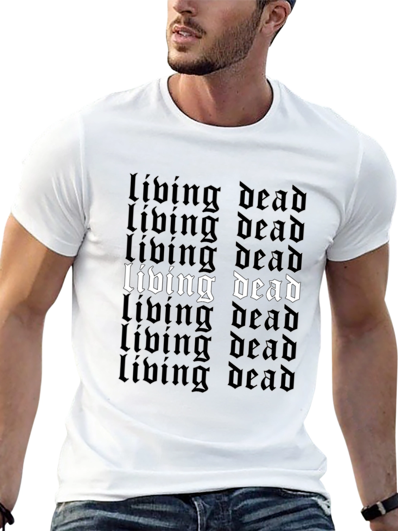 Living Dead Graphic Tee - Black