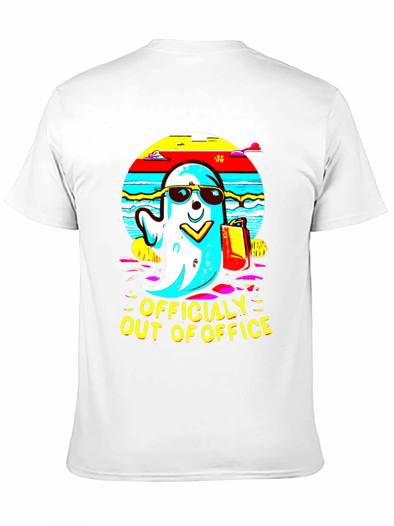Officially Out of Office Ghost T-Shirt