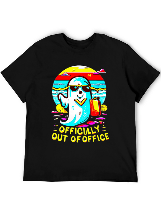 Officially Out of Office Ghost T-Shirt