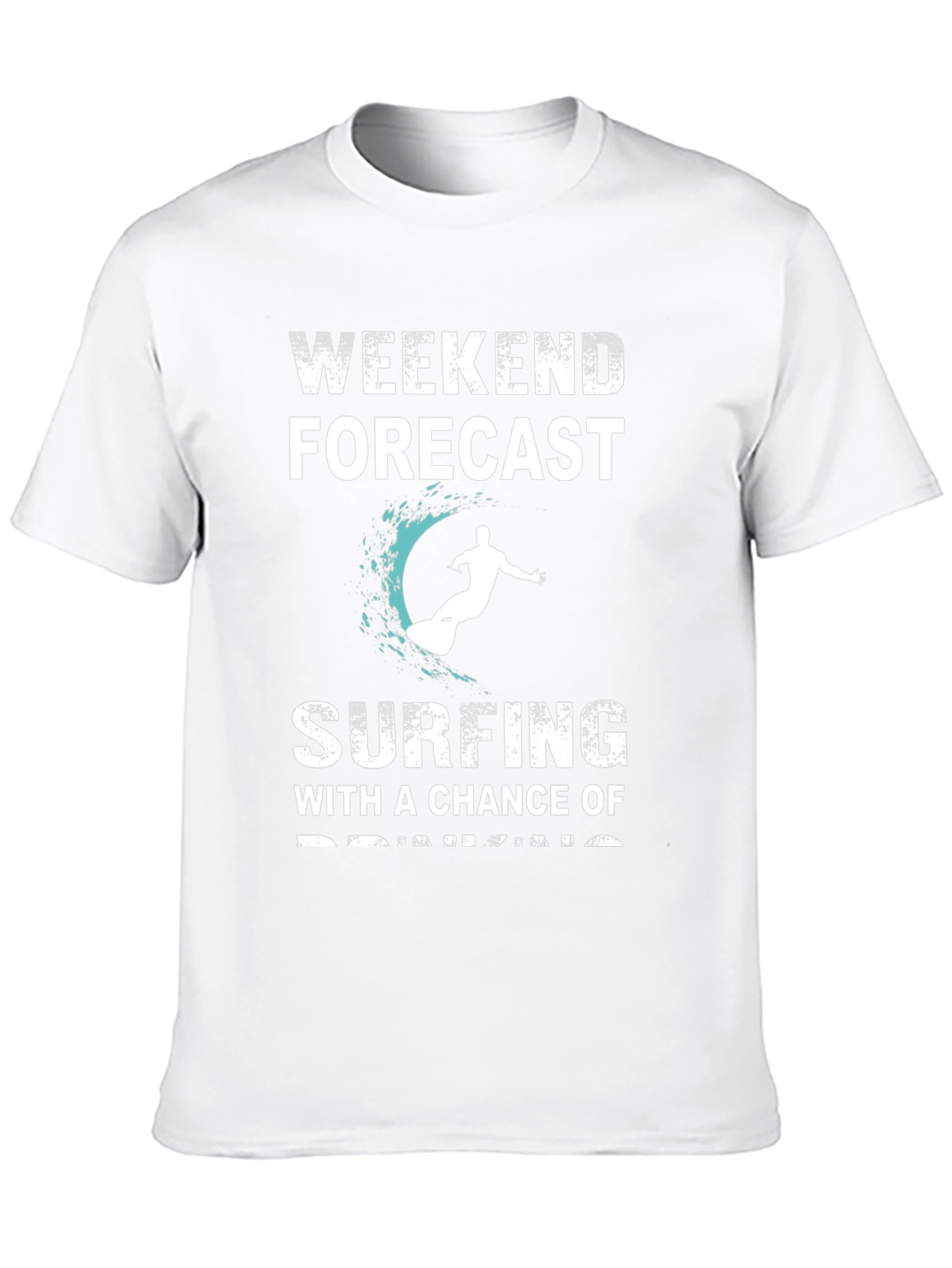Weekend Forecast Surfing Graphic Tee