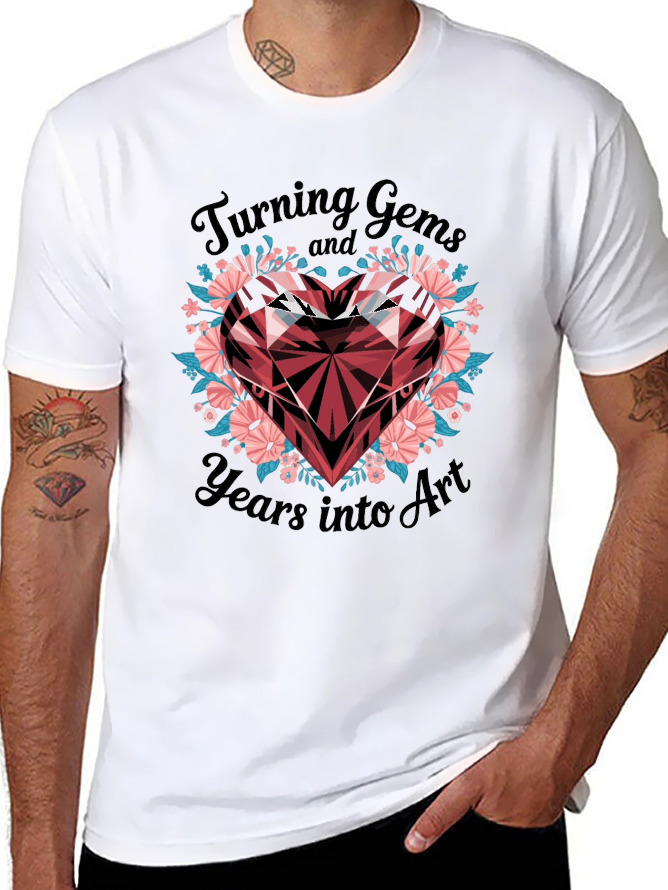 Turning Gems Into Art T-Shirt