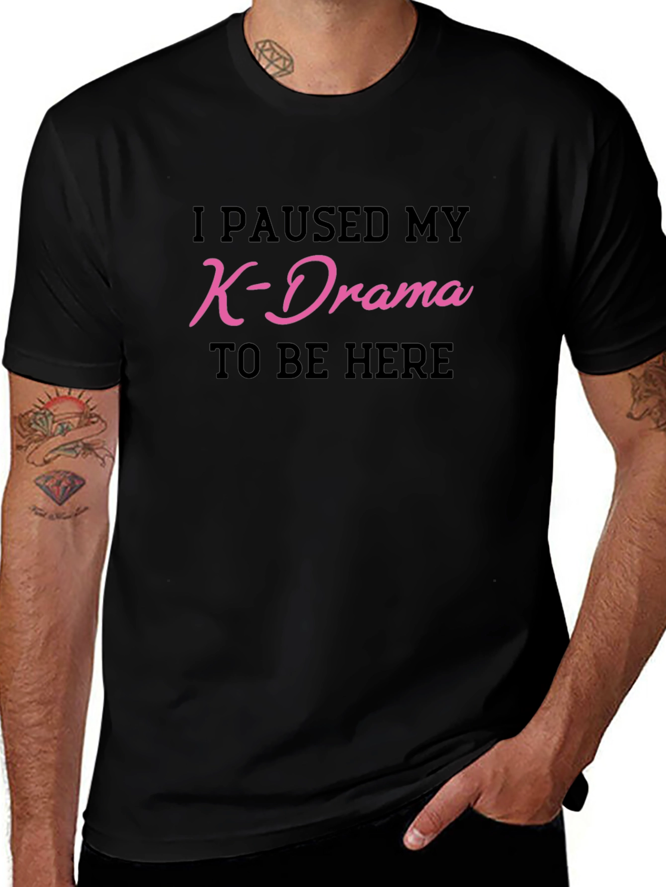 K-Drama Fan T-Shirt - I Paused My Show!