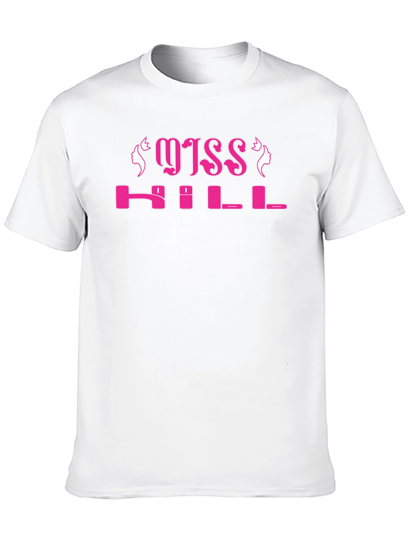 Miss Hill Graphic Tee - Black Cotton T-Shirt