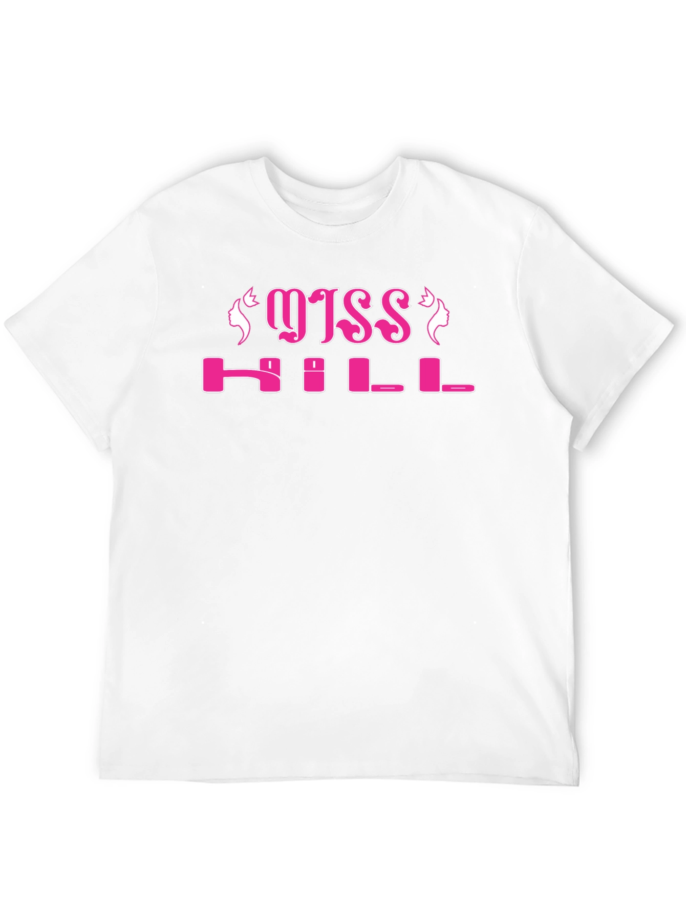 Miss Hill Graphic Tee - Black Cotton T-Shirt