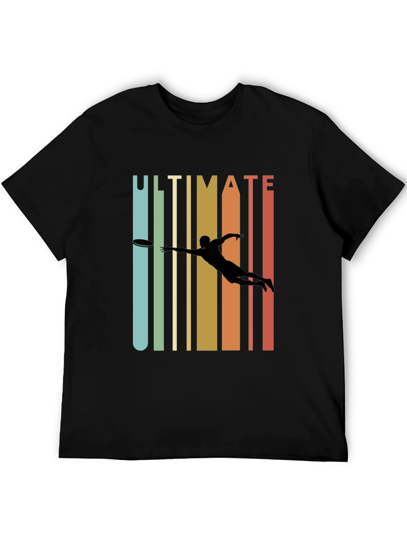 Ultimate Frisbee Retro Style T-Shirt