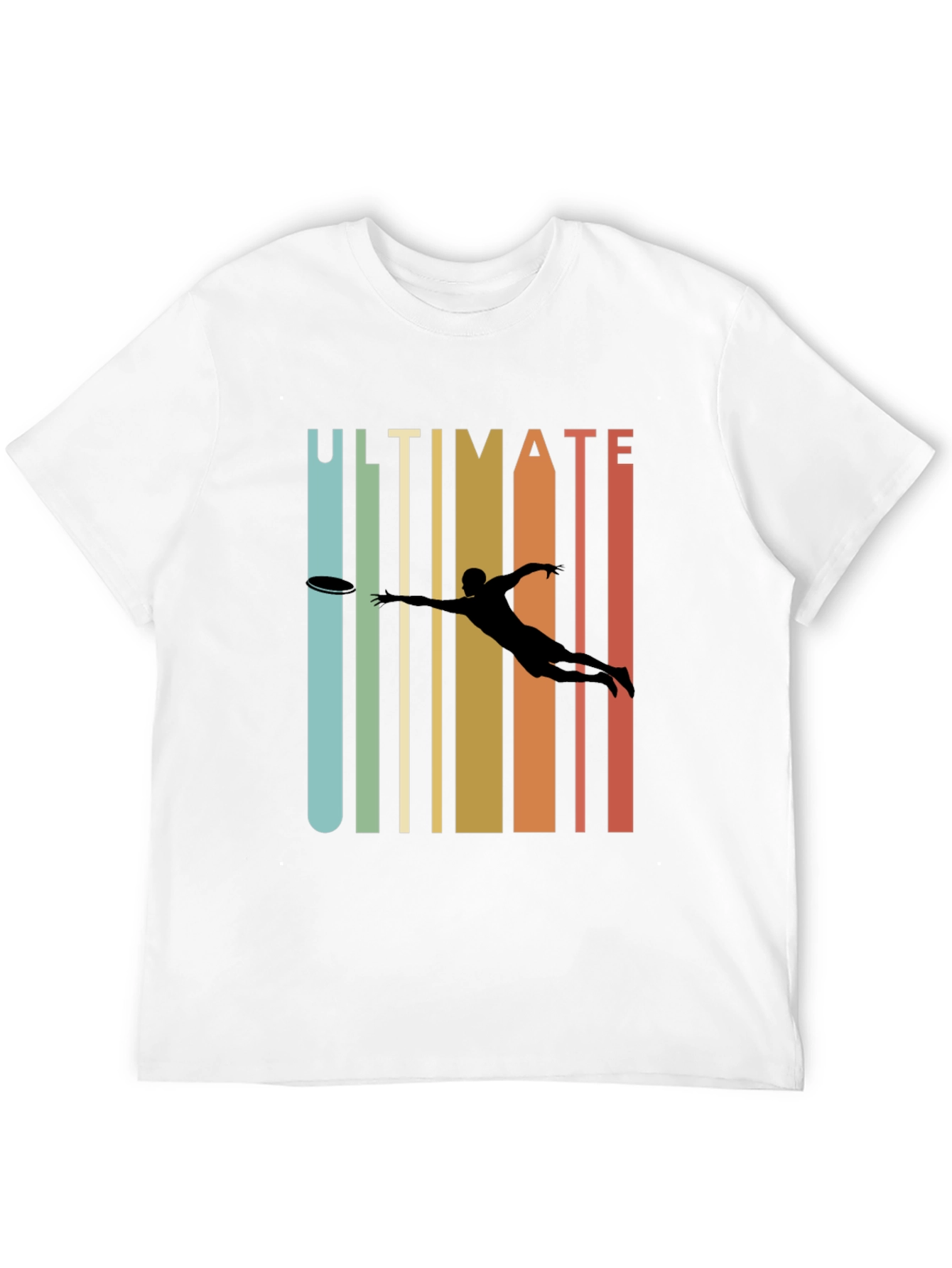 Ultimate Frisbee Retro Style T-Shirt