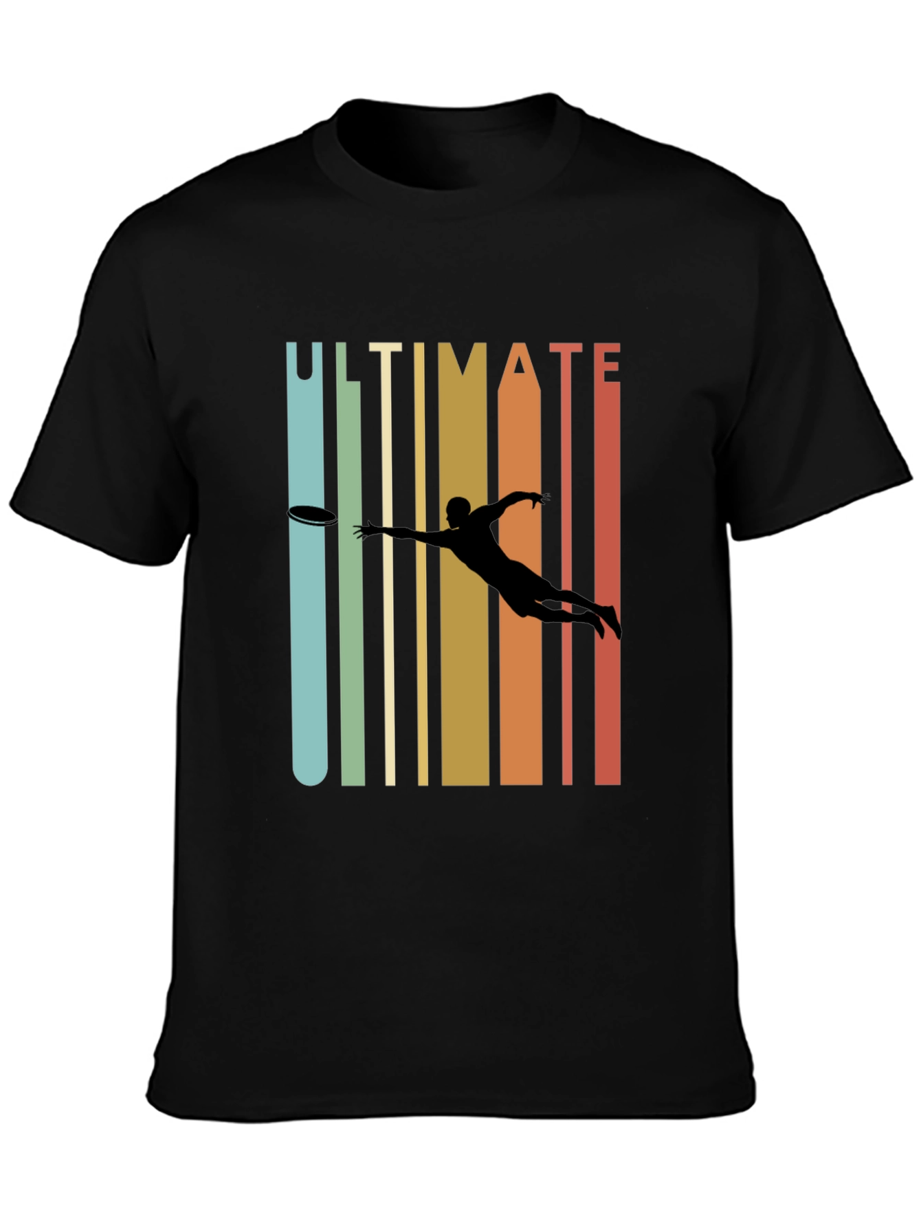 Ultimate Frisbee Retro Style T-Shirt