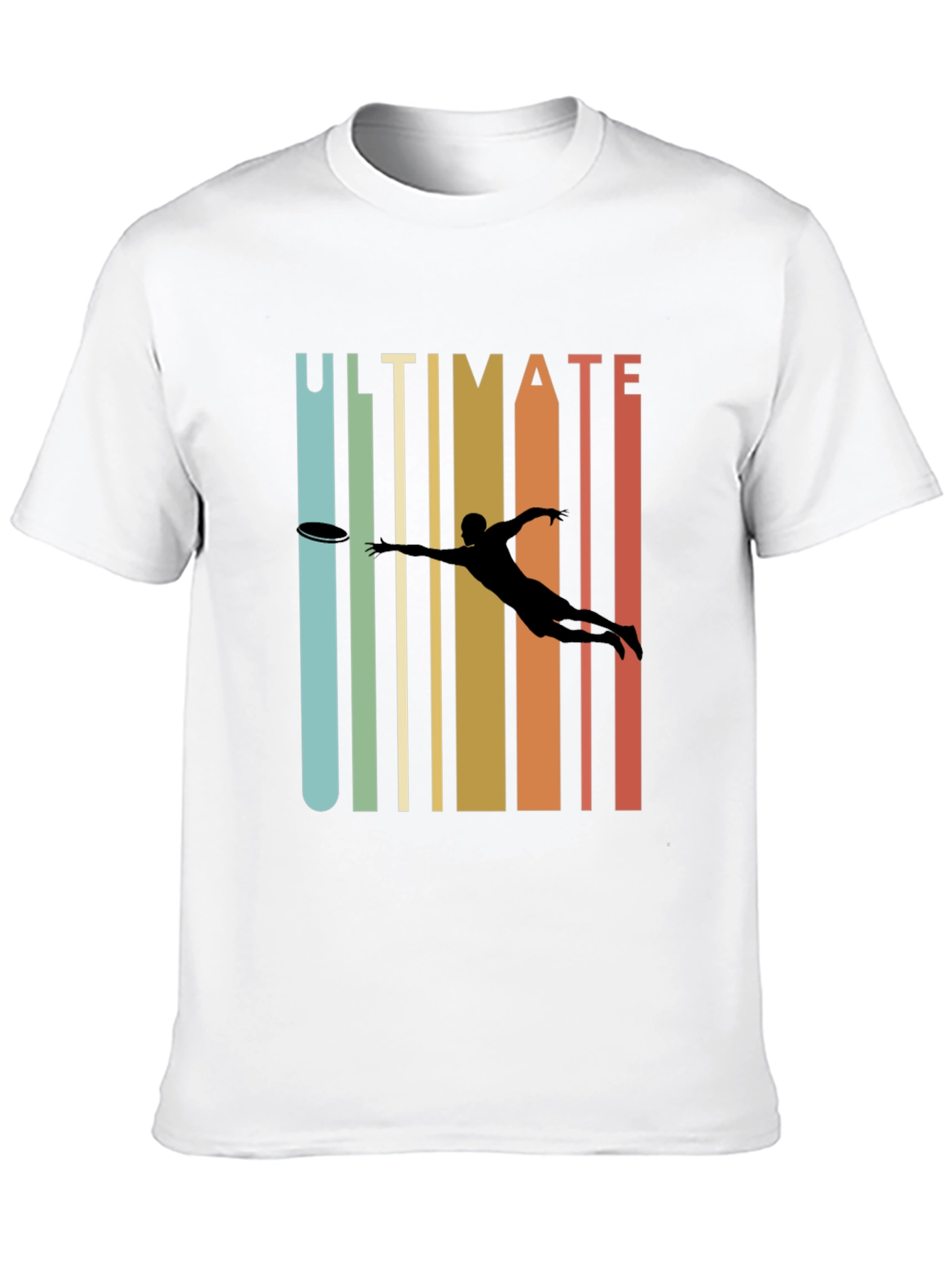 Ultimate Frisbee Retro Style T-Shirt