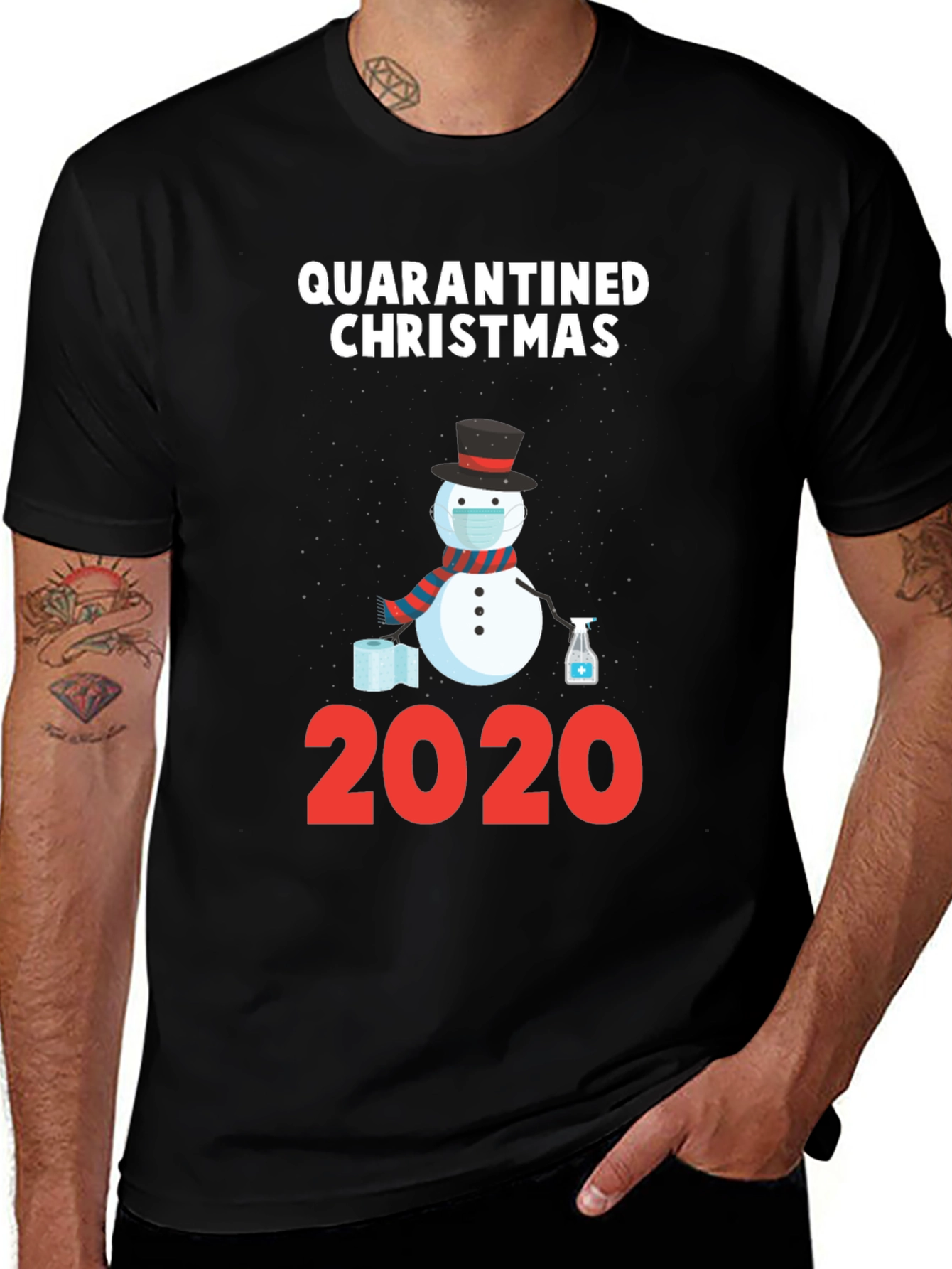 Quarantined Christmas 2020 T-Shirt